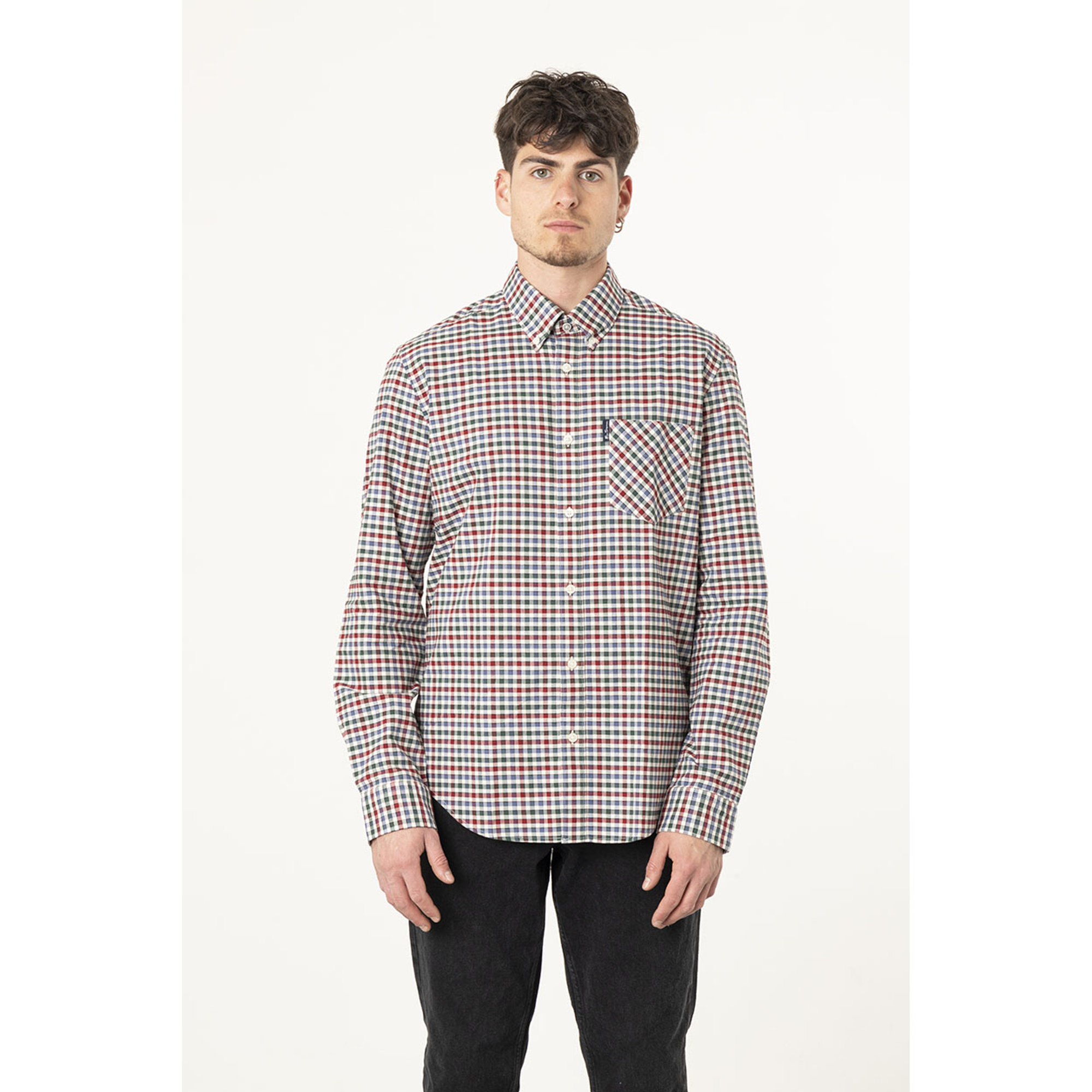 Ben Sherman camicia maniche lunghe collo button down Ben Sherman vista0