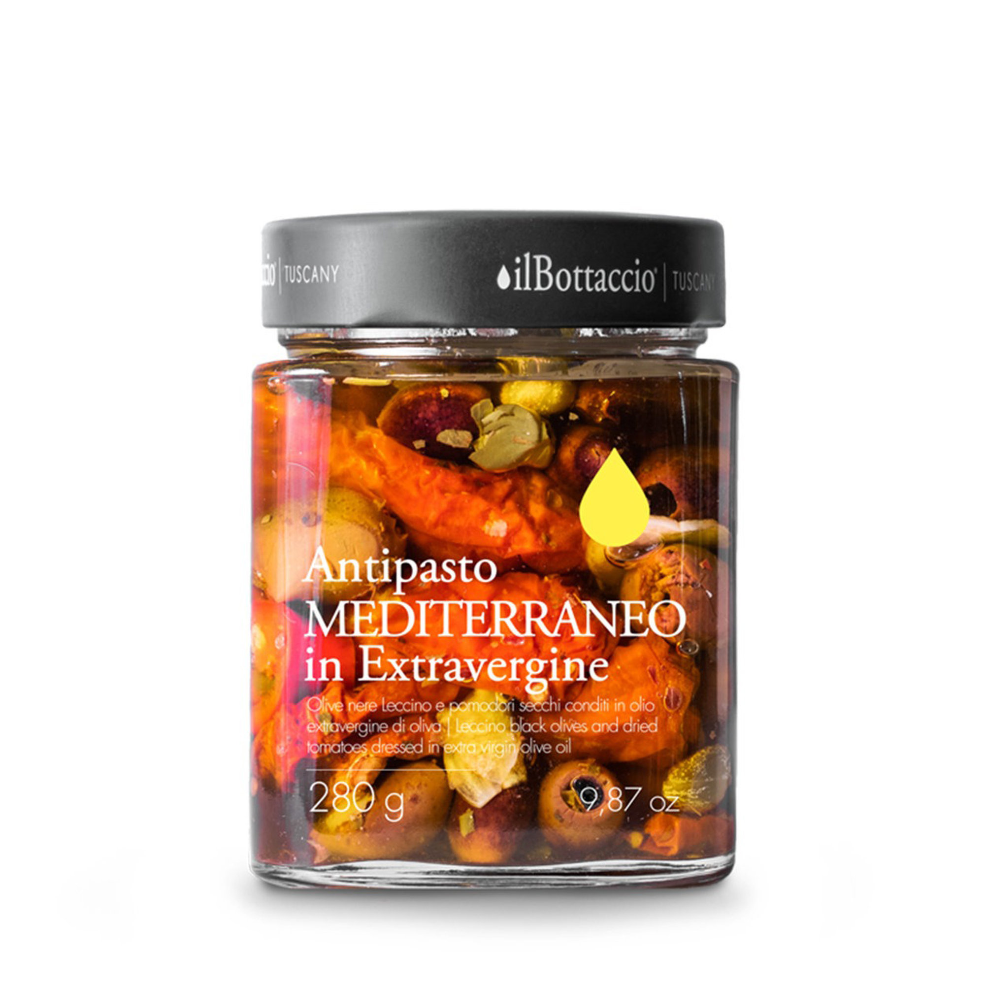 Mediterrane Vorspeise in nativem Olivenöl extra 280 g Il Bottaccio vista0