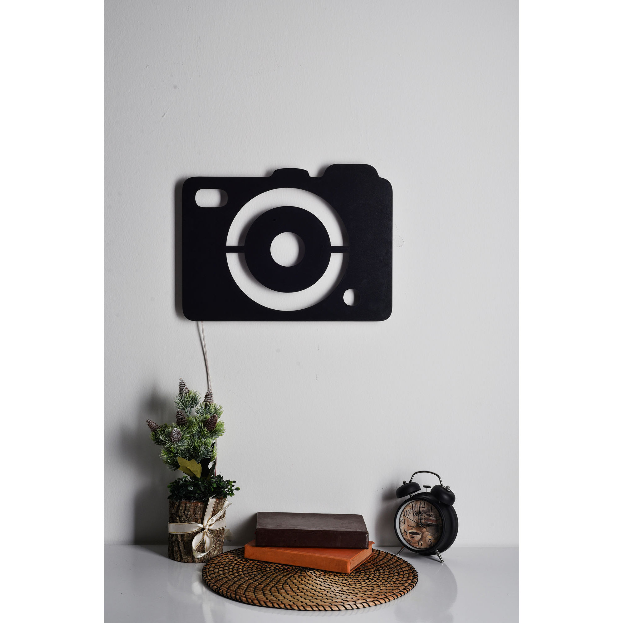 Camera - Illuminazione decorativa a led rosa Wall addiction vista3