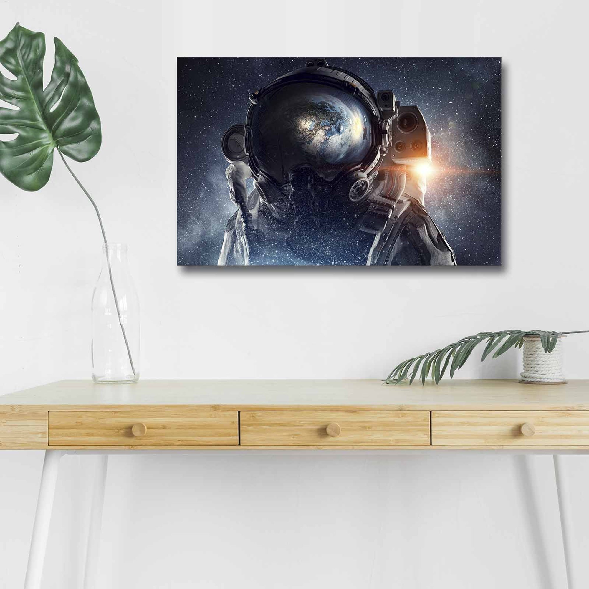 Peinture sur toile éclairée par LED décorative NASA-016Decorative Wall addiction vista3