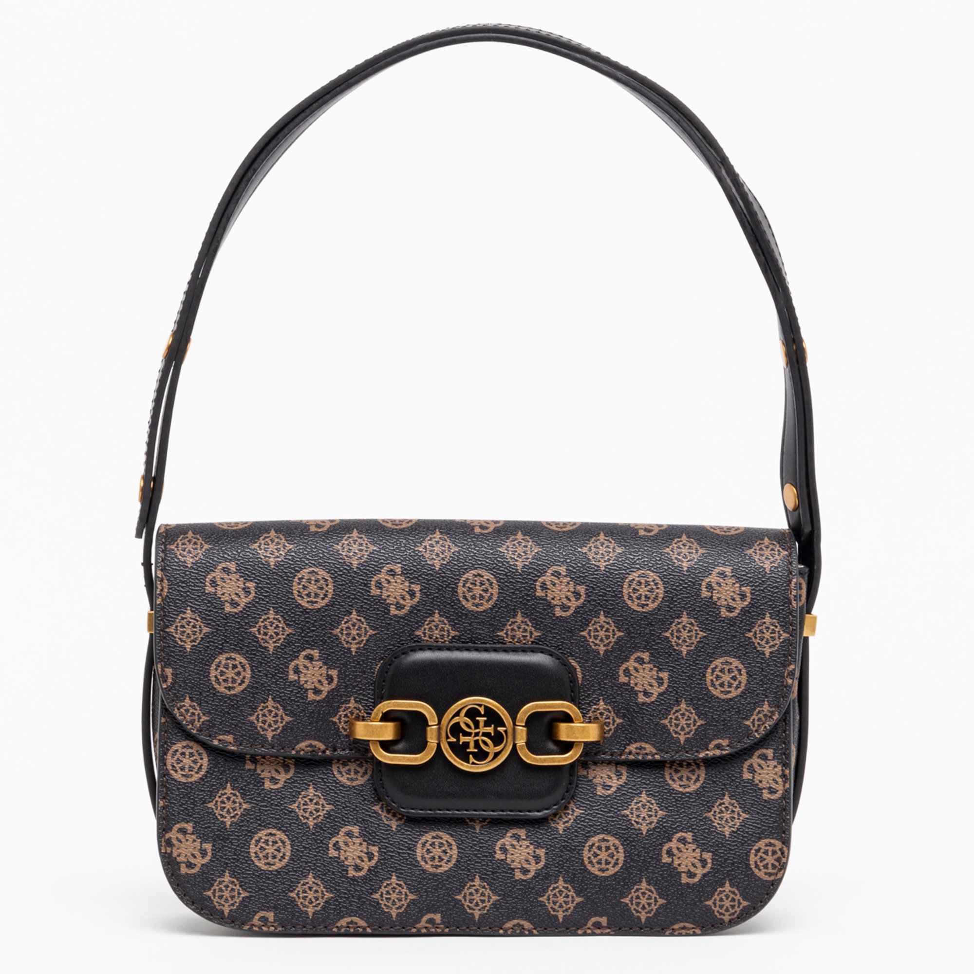 Guess borsa a spalla small con logo 4G e peony Guess  vista3