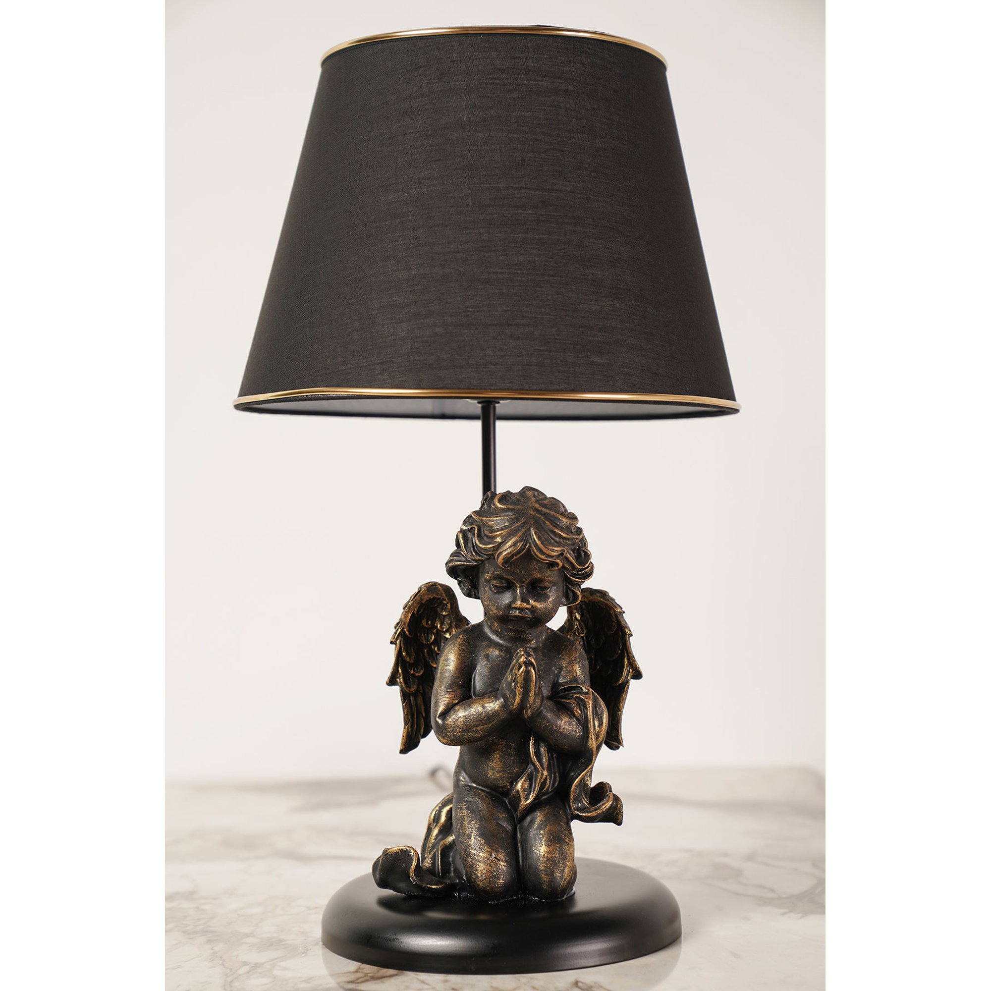 Angel - Lampe de table dorée Sheen vista0