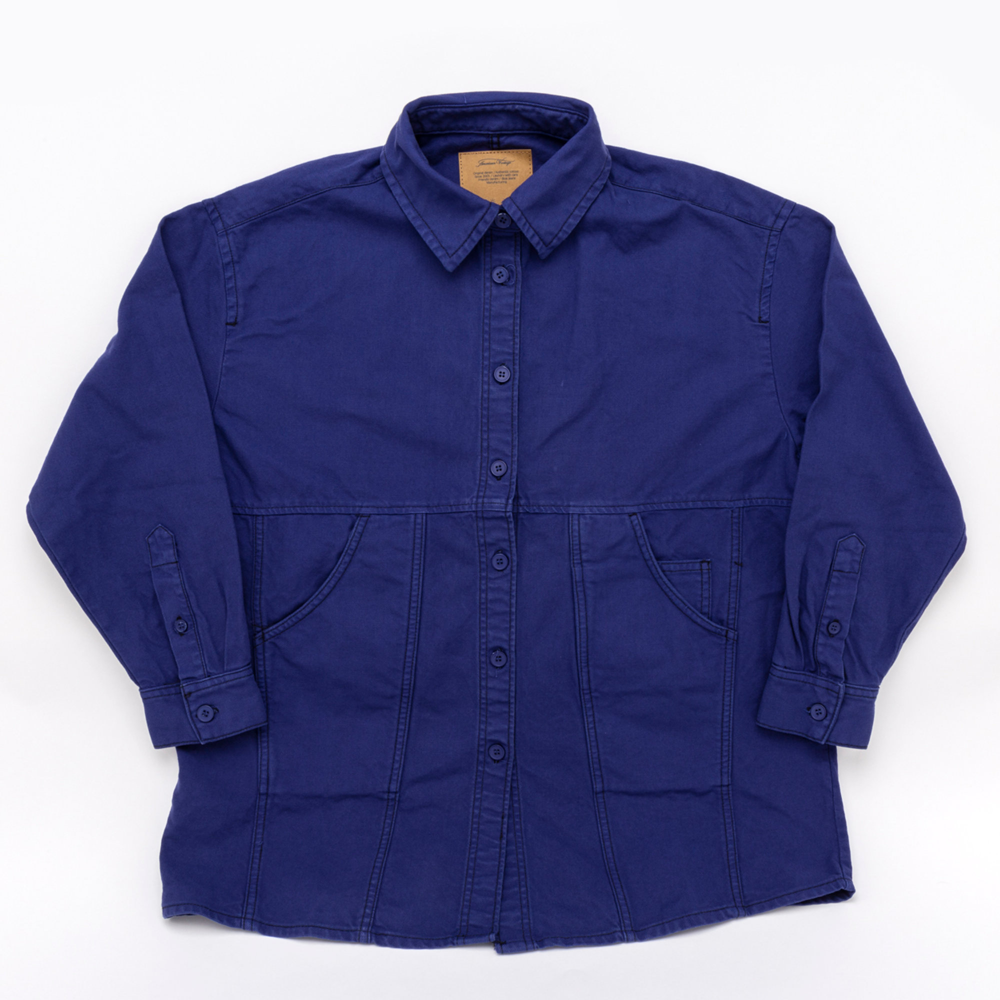 American Vintage camicia Oyiburg blu American Vintage vista0