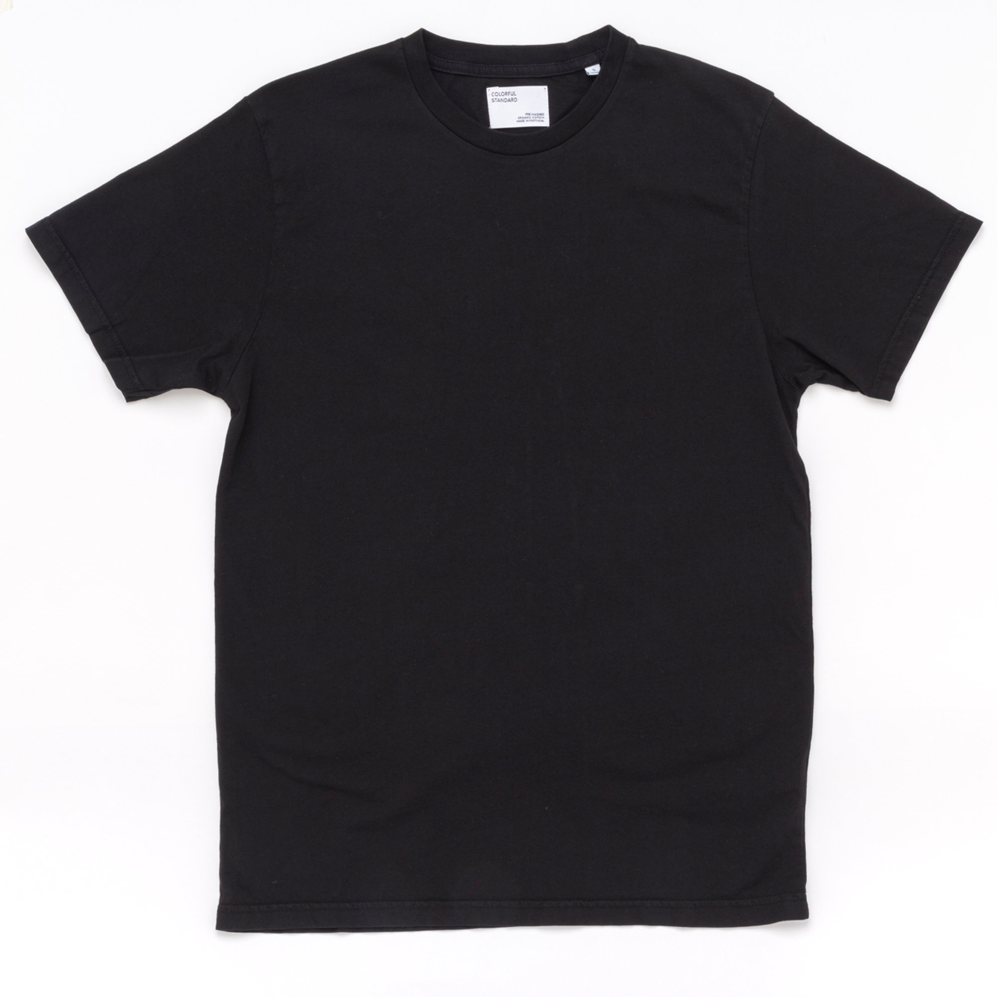 Colorful t-shirt basic girocollo nera Colorful Standard vista4