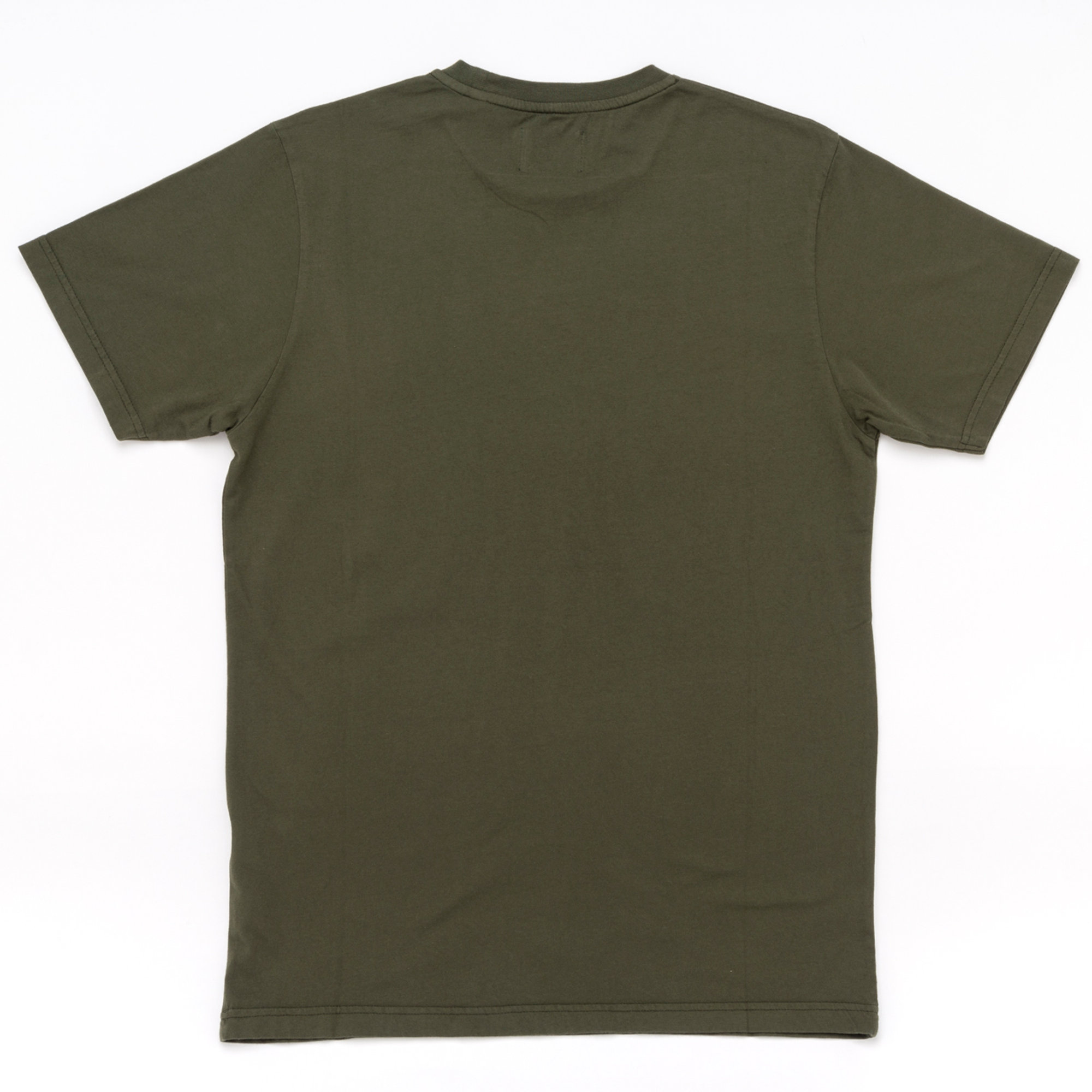 Colorful t-shirt basic girocollo verde militare Colorful Standard vista6