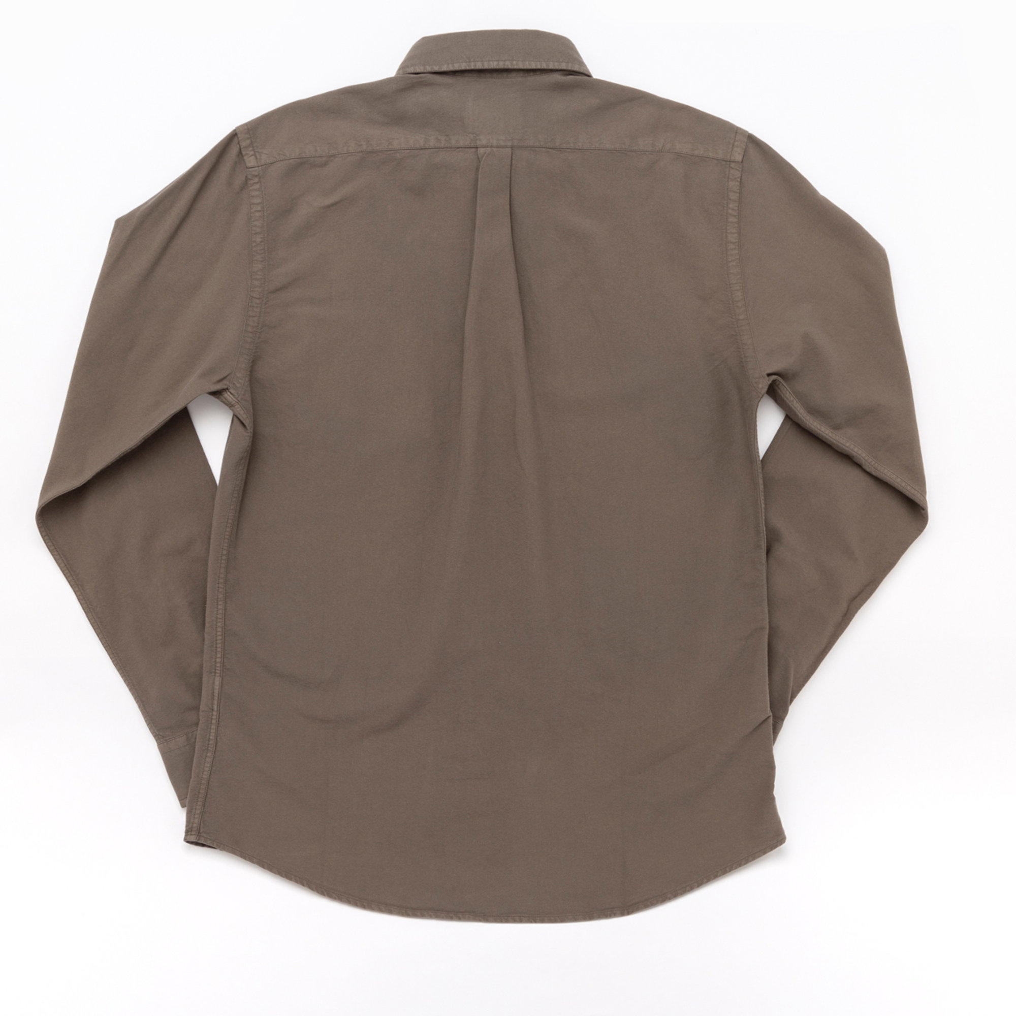 Colorful camicia button down verde oliva Colorful Standard vista8