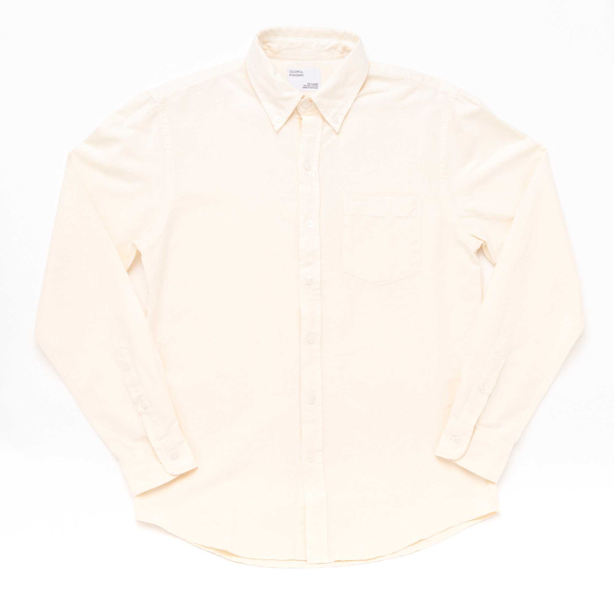 Colorful camicia button down avorio Colorful Standard vista2