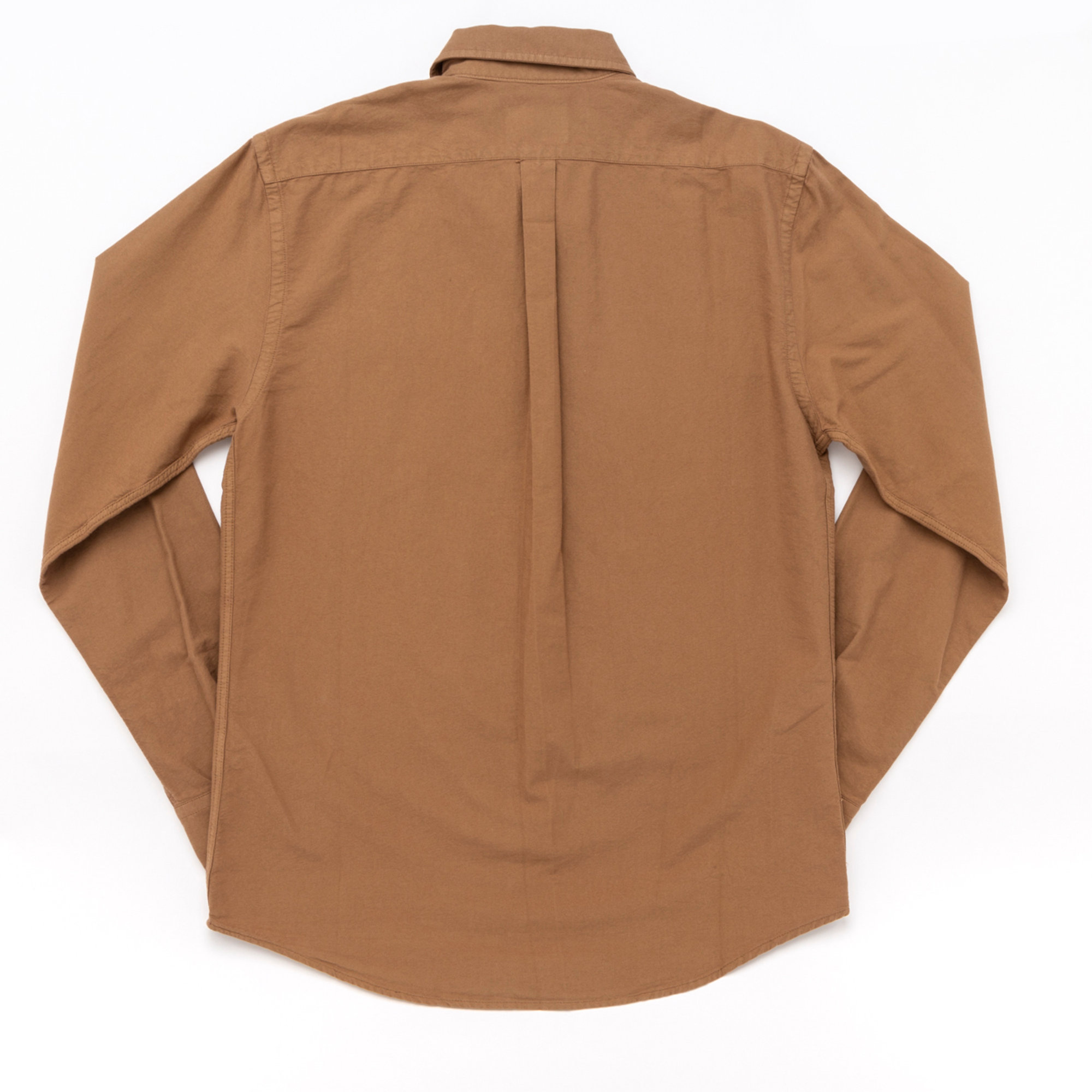 Colorful camicia button down cammello Colorful Standard vista11