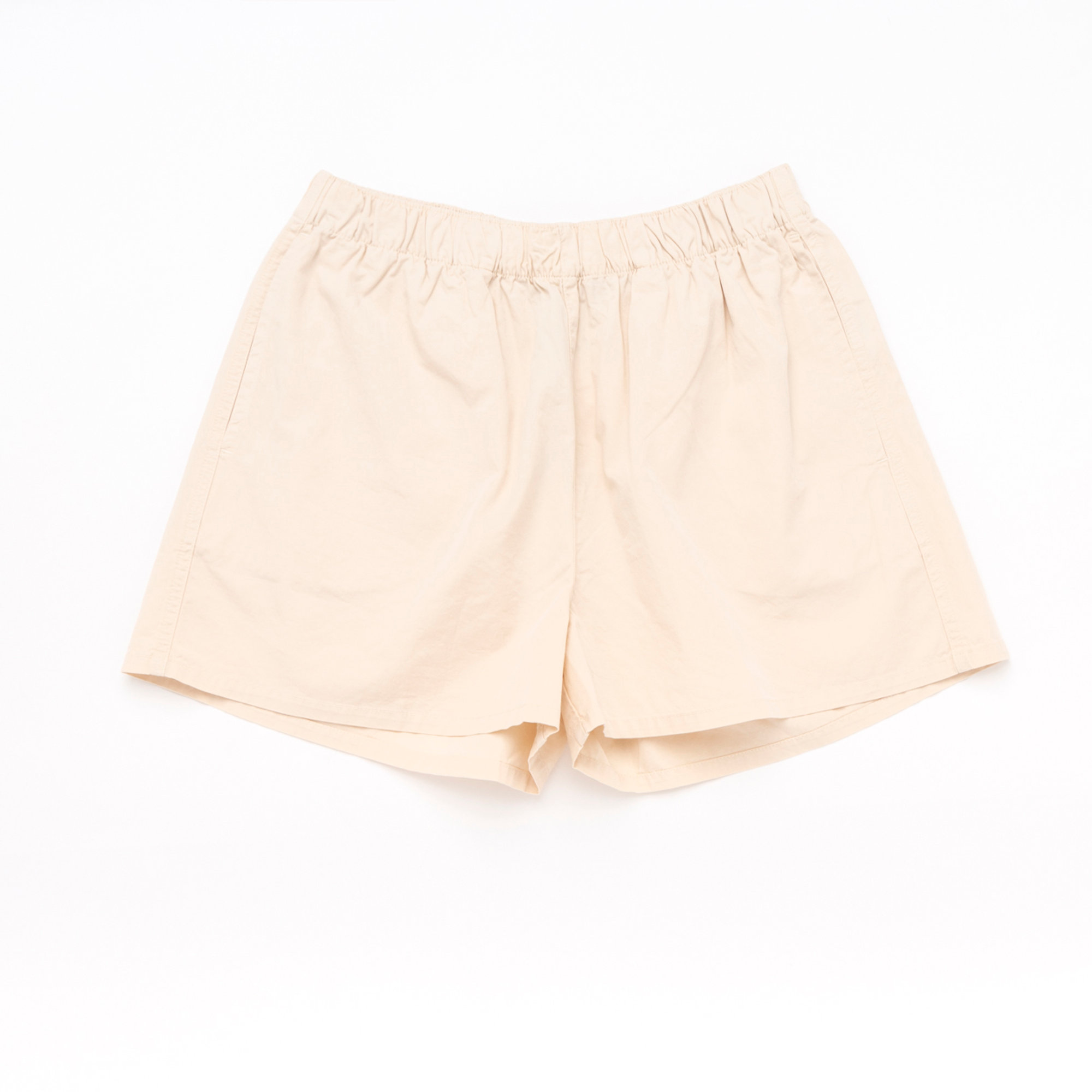 Colorful pantaloncini in twill beige Colorful Standard vista1