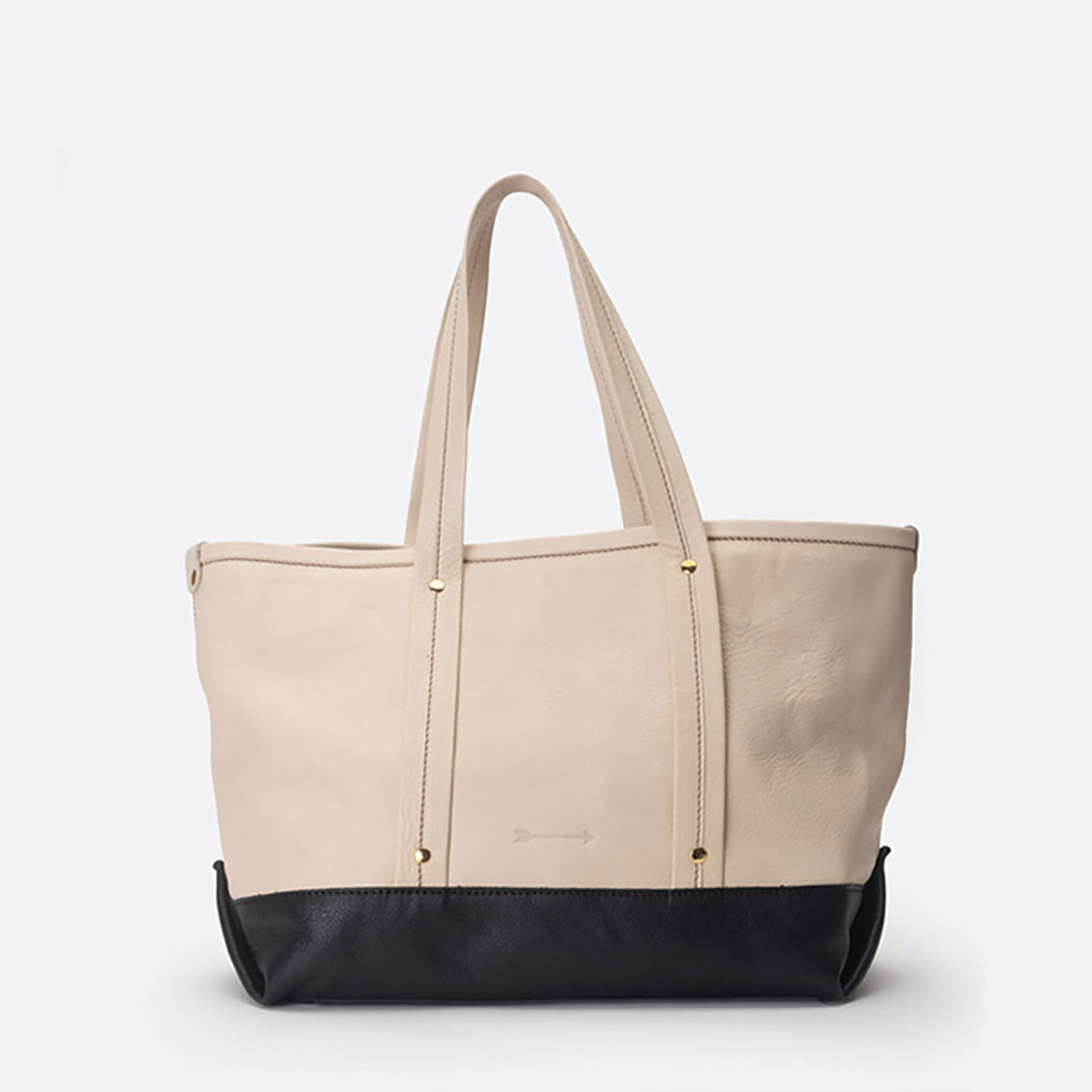 Borsa a spalla Calico nero e beige Mercules vista0