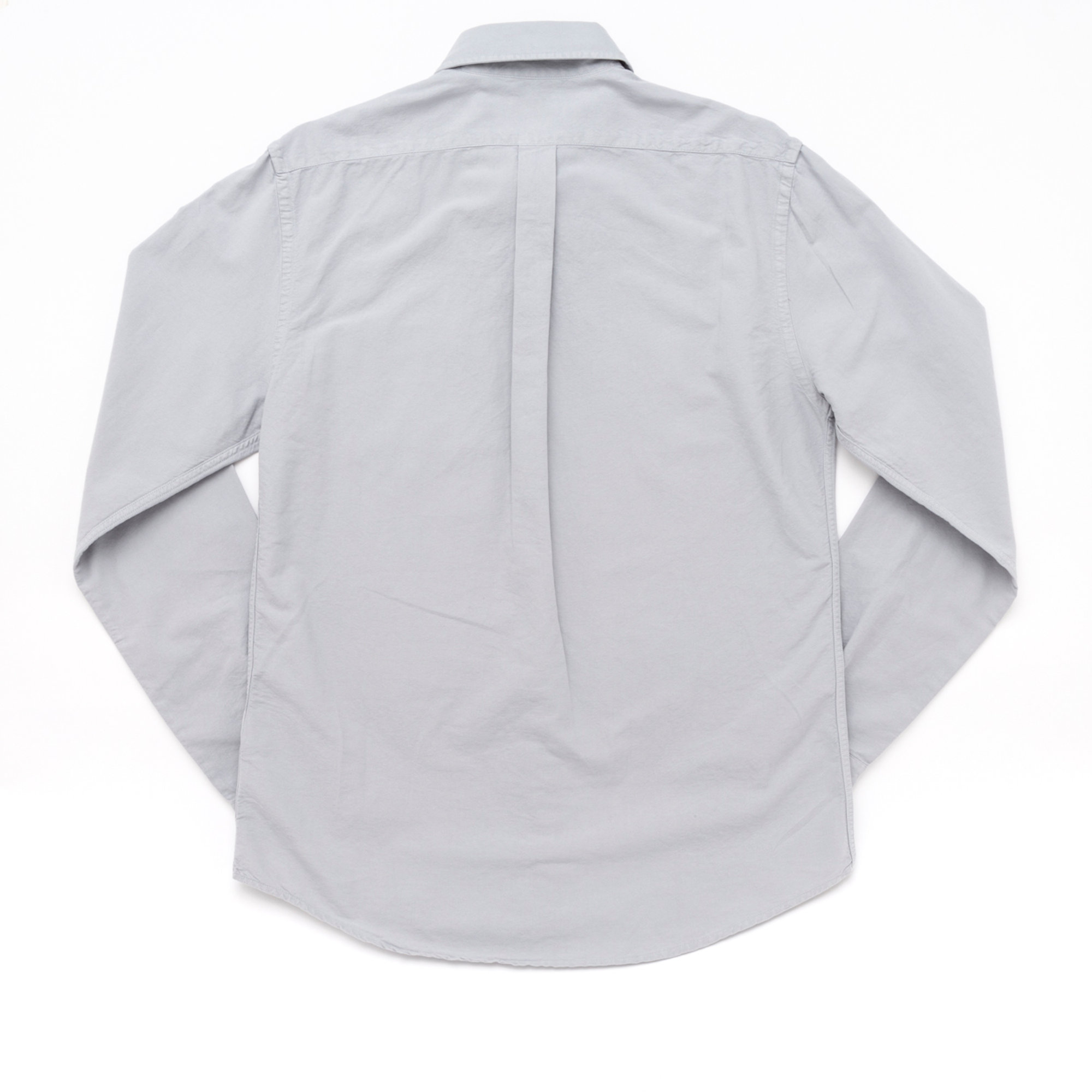 Colorful camicia button down grigio azzurro Colorful Standard vista1