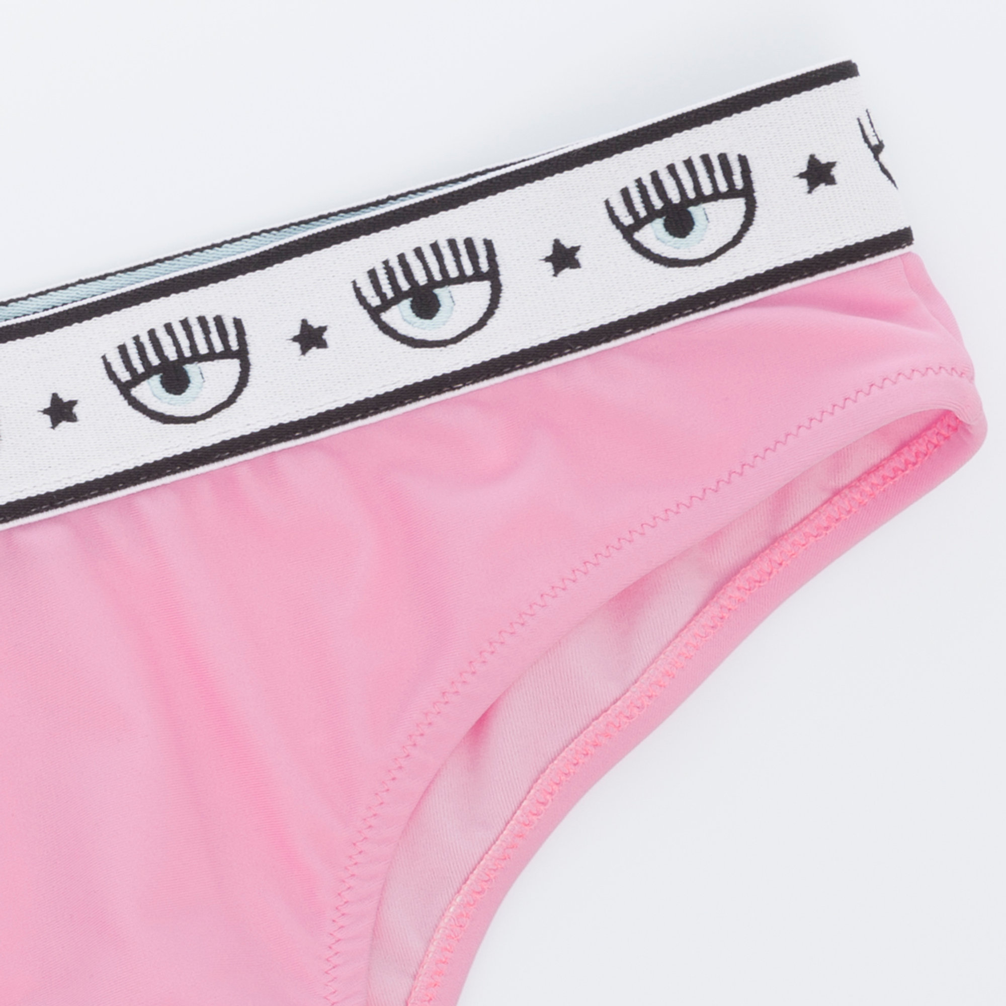 Chiara Ferragni slip brasiliana lycra rosa Chiara Ferragni  vista2