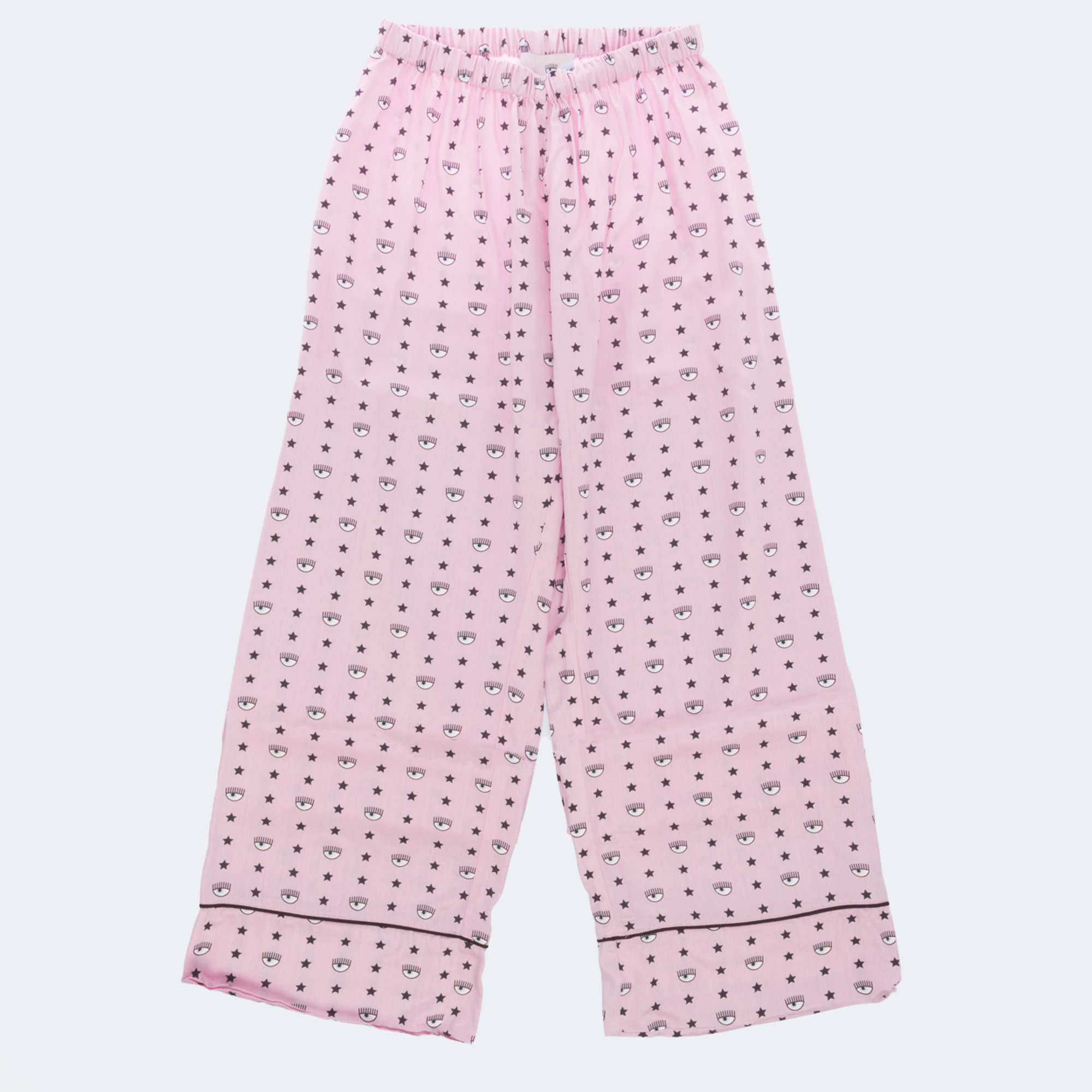 Chiara Ferragni pigiama con logo all over rosa Chiara Ferragni  vista1