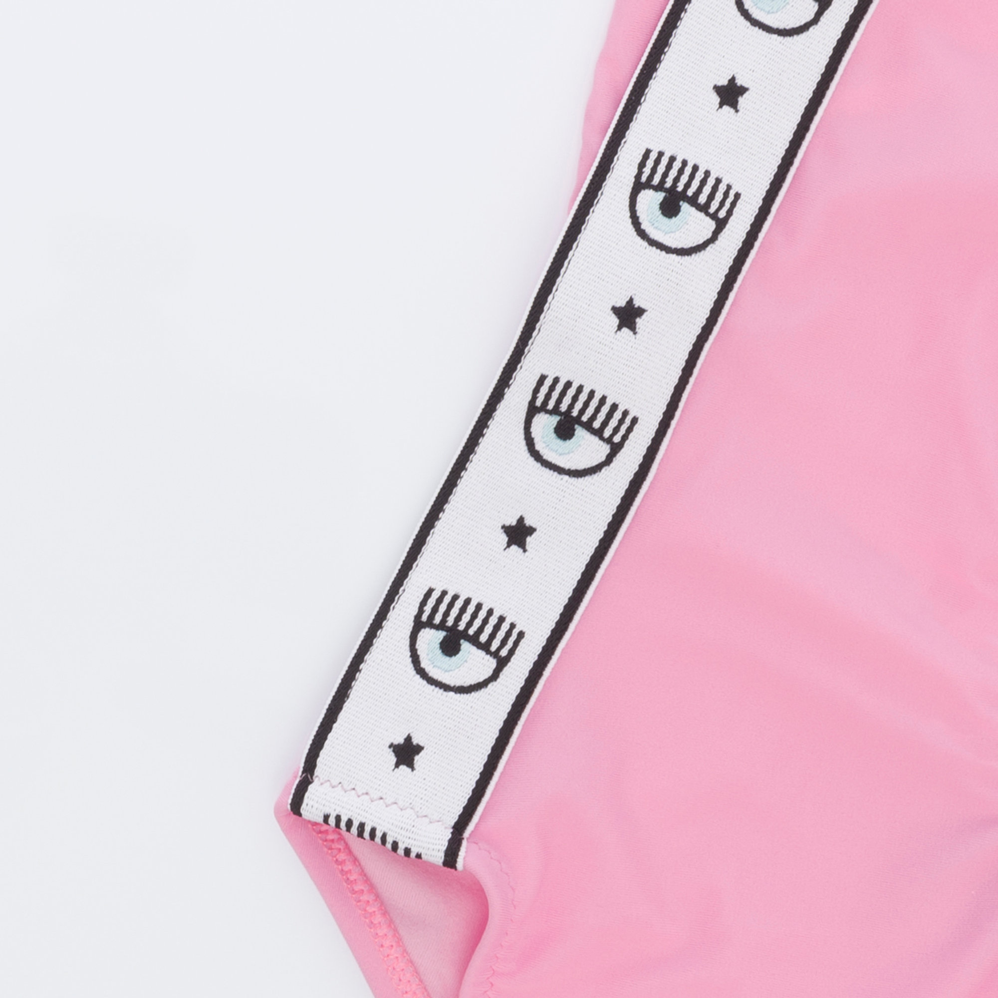 Chiara Ferragni costume intero logomania rosa Chiara Ferragni  vista2