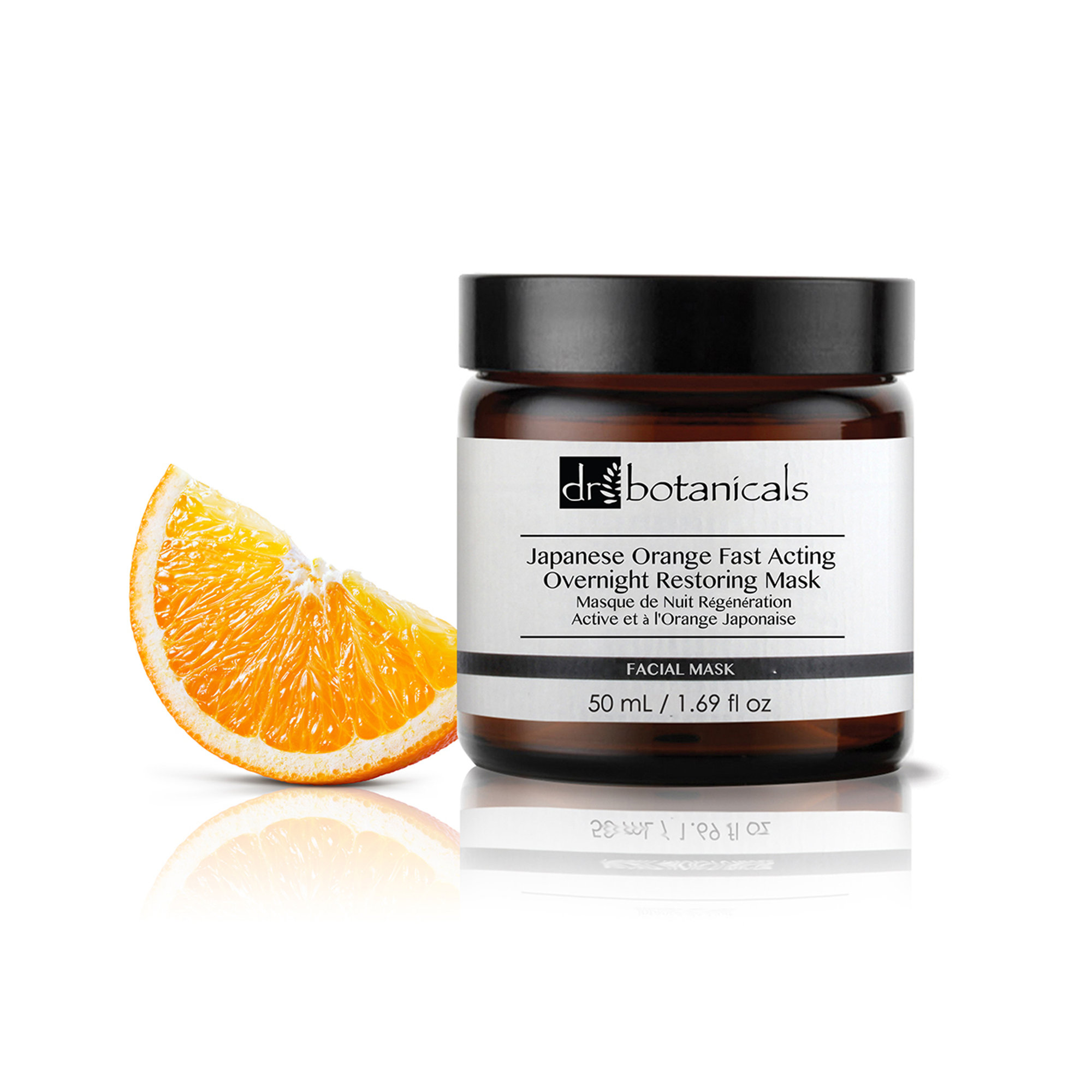 Mascarilla restauradora nocturna de acción rápida de naranja japonesa - 50 ml Dr. Botanicals vista4