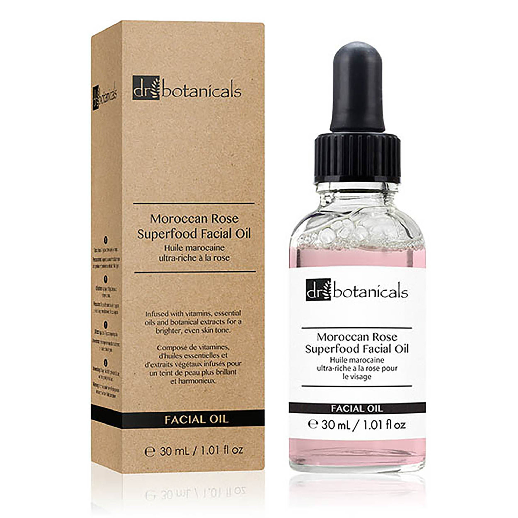Olio per il viso Superfood alla rosa marocchina, 30 ml Dr. Botanicals vista2