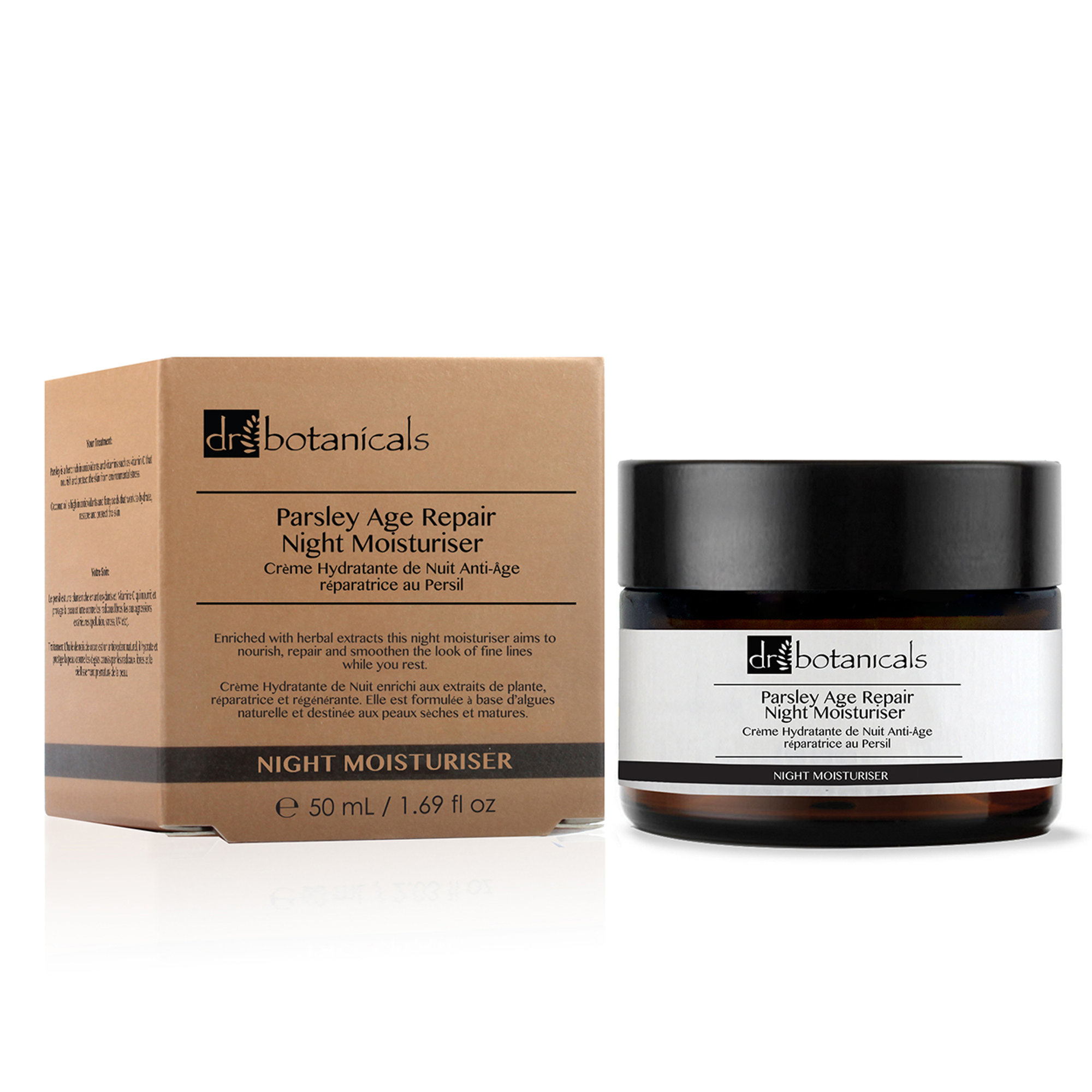 Crème hydratante de nuit Persil Age Repair — 50 ml Dr. Botanicals vista4