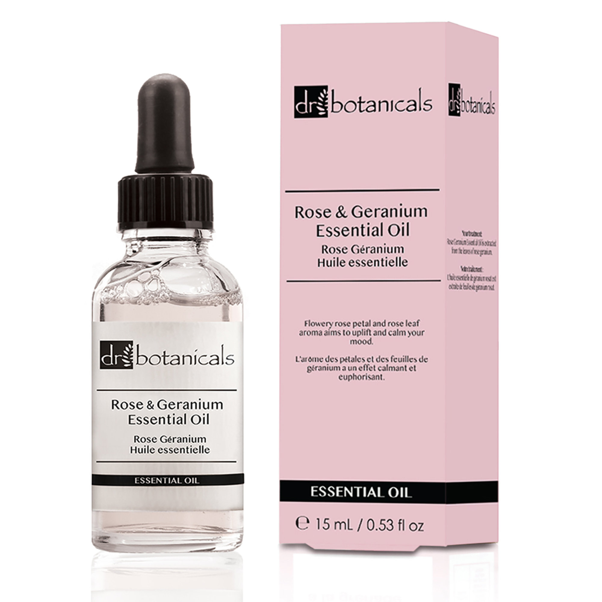 Olio essenziale di rosa e geranio, 15 ml Dr. Botanicals vista4