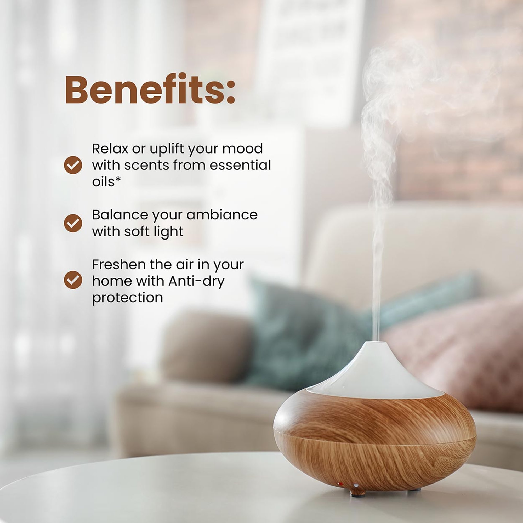 Diffusore di aromi in legno Top trasparente Dr. Botanicals vista10