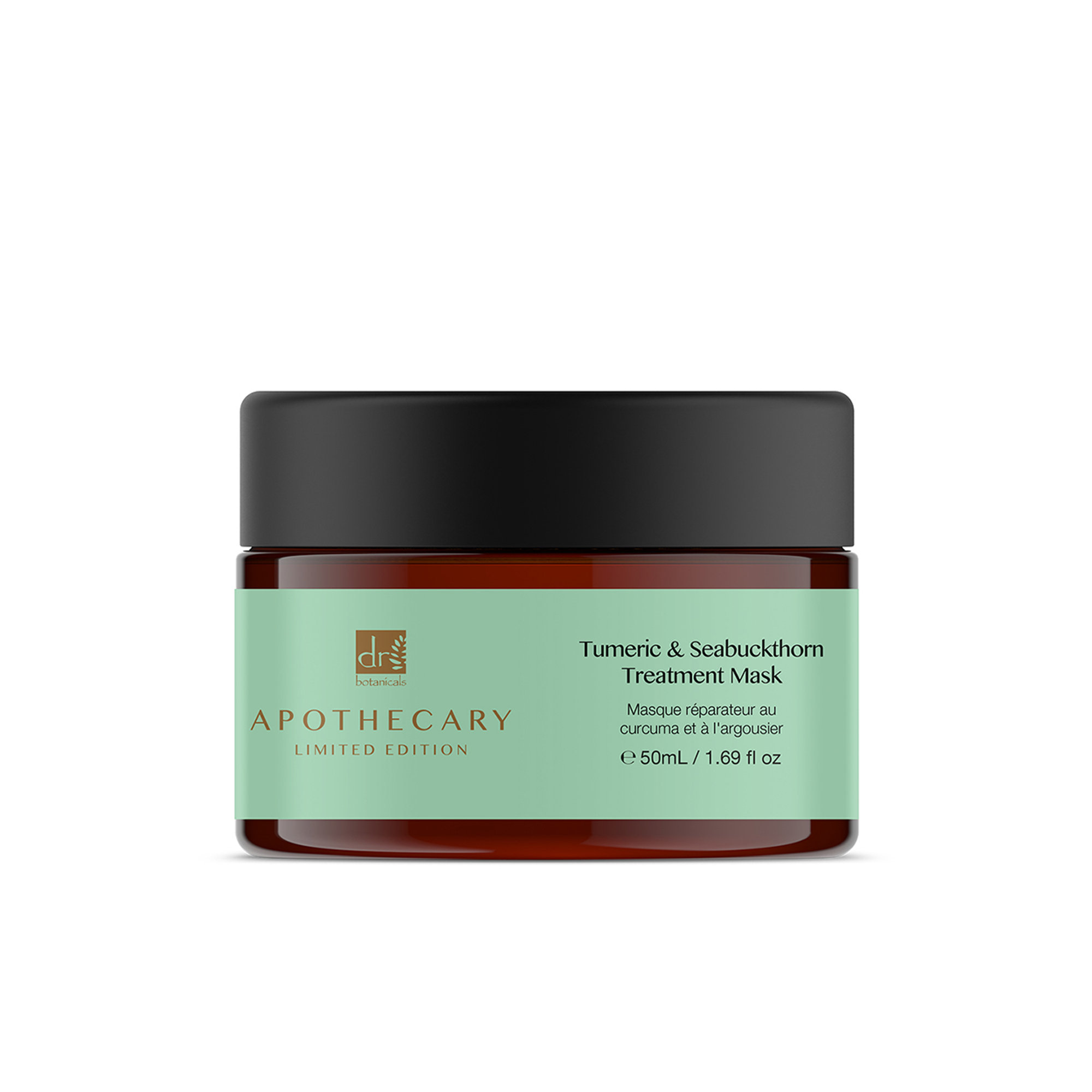 Masque traitant au curcuma et à l'argousier DB - 50 ml Dr. Botanicals vista1
