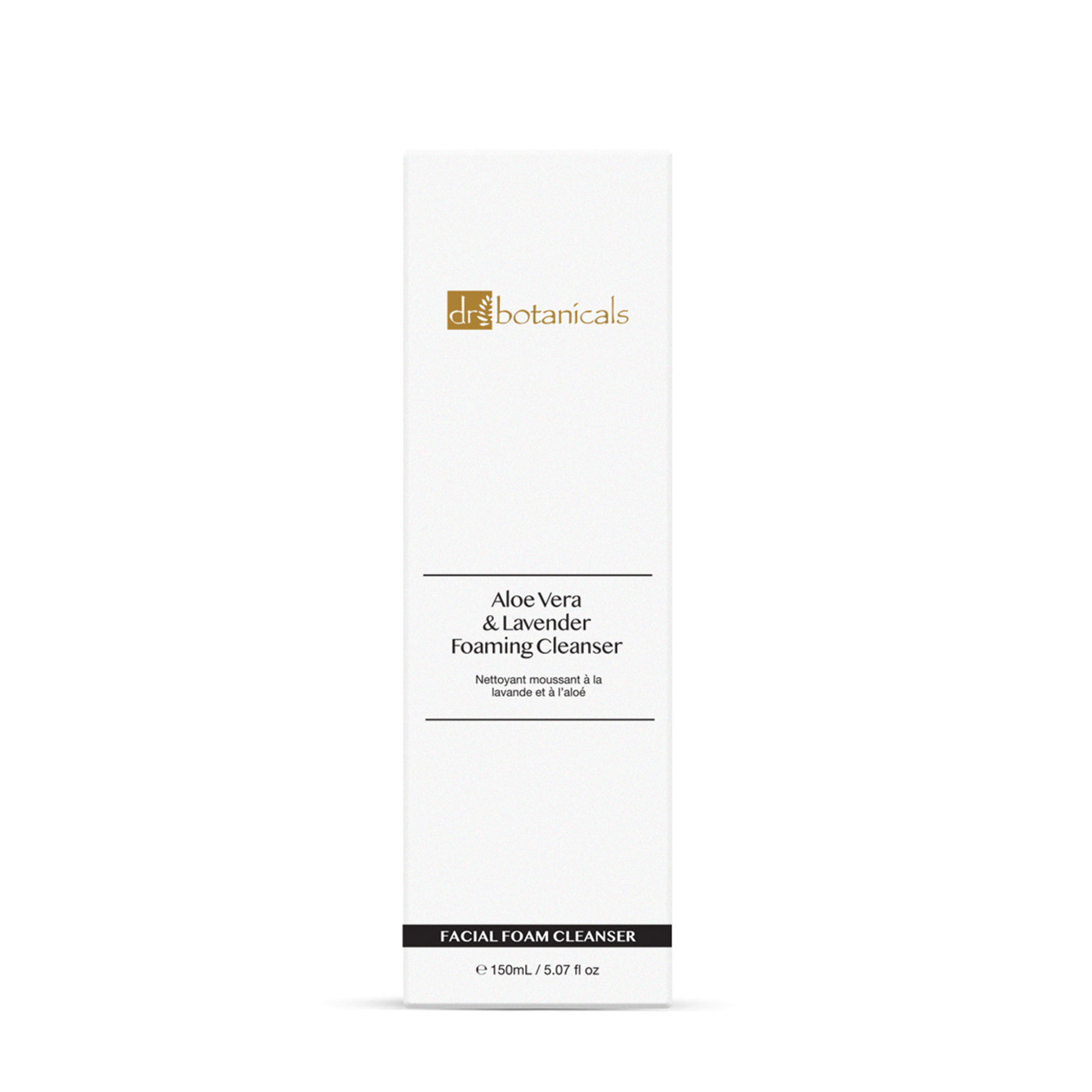 Limpiador espumoso de aloe vera y lavanda - 150 ml Dr. Botanicals vista8