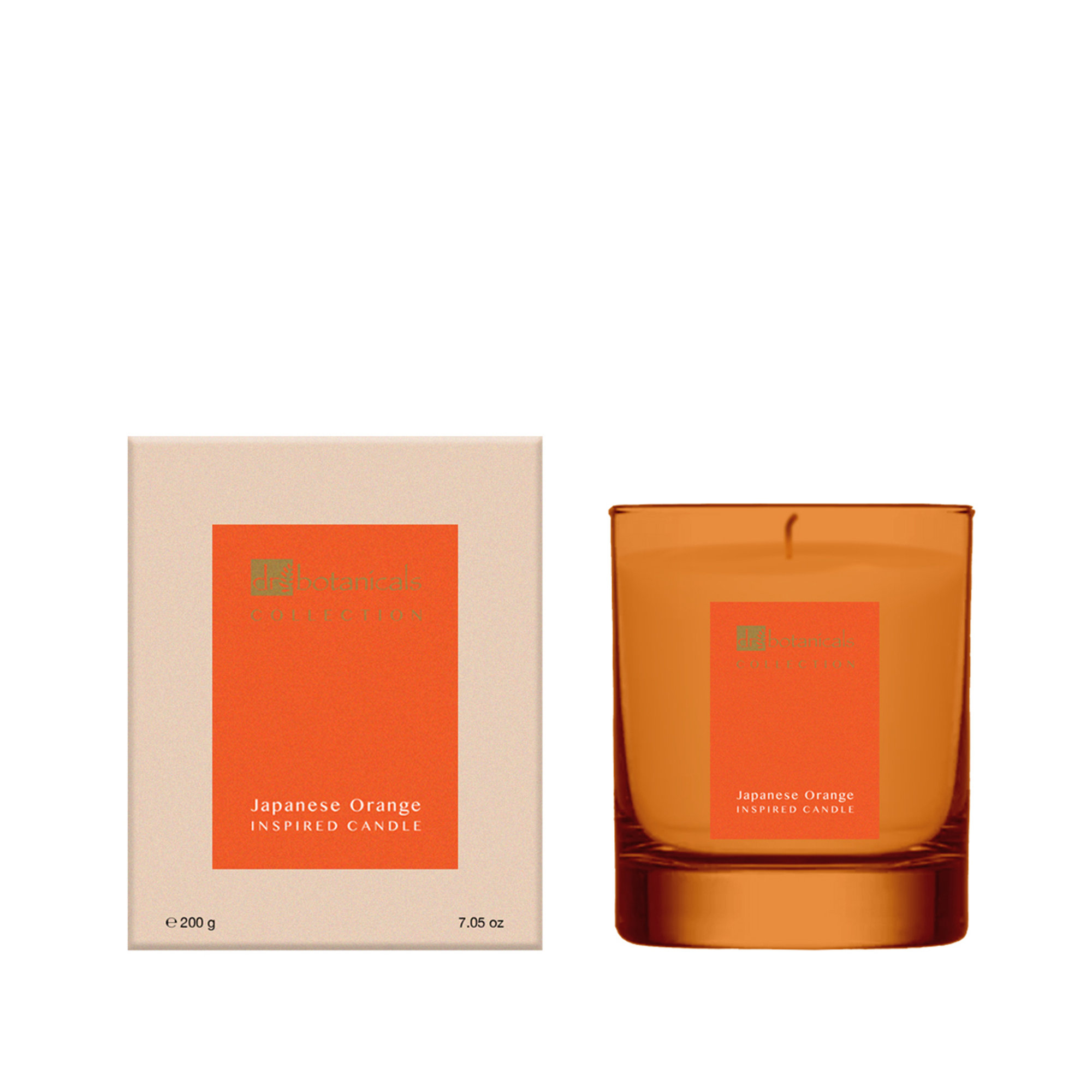 Candela ispirata all'arancia giapponese DB - 200g Dr. Botanicals vista1