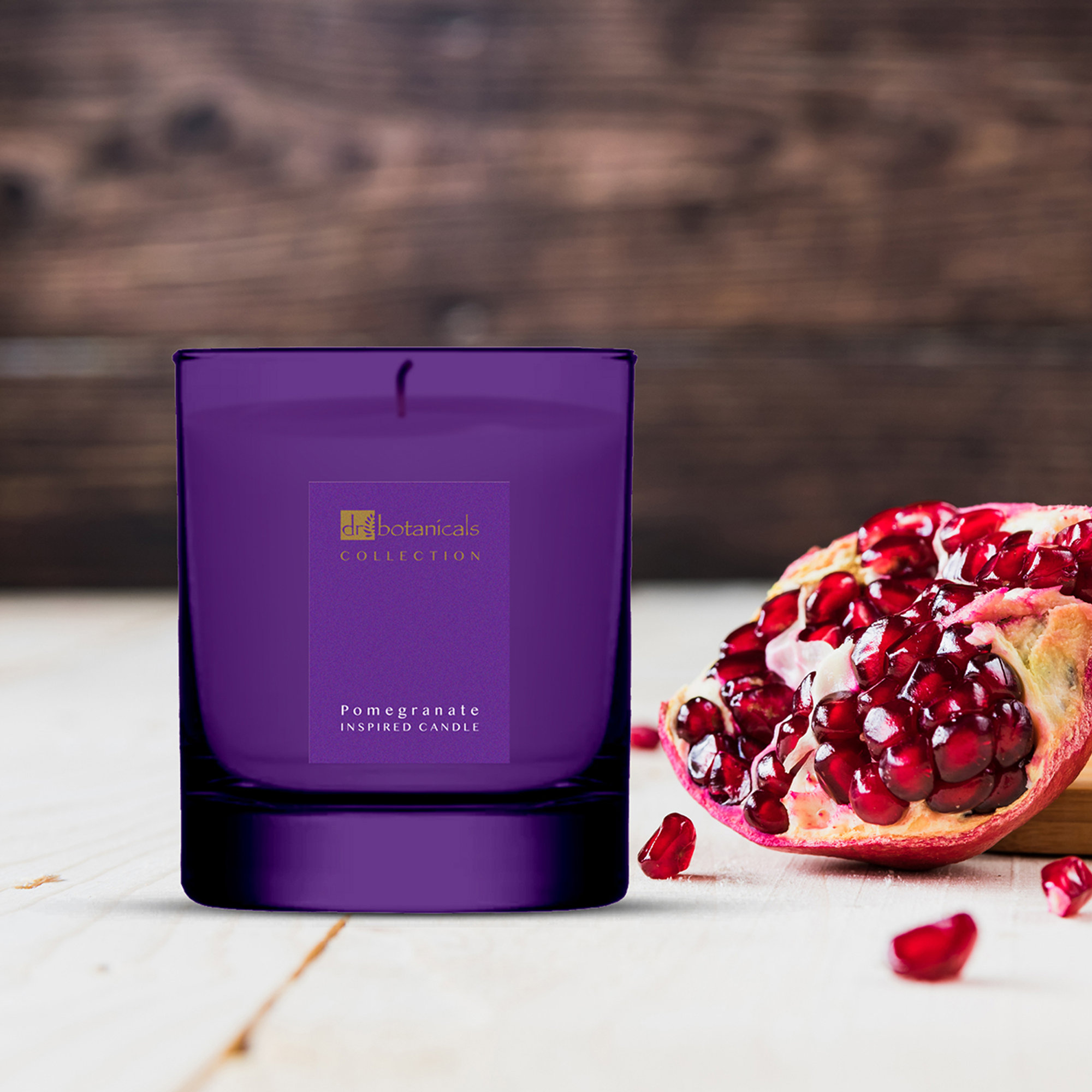 Candela ispirata al melograno DB - 200g Dr. Botanicals vista5