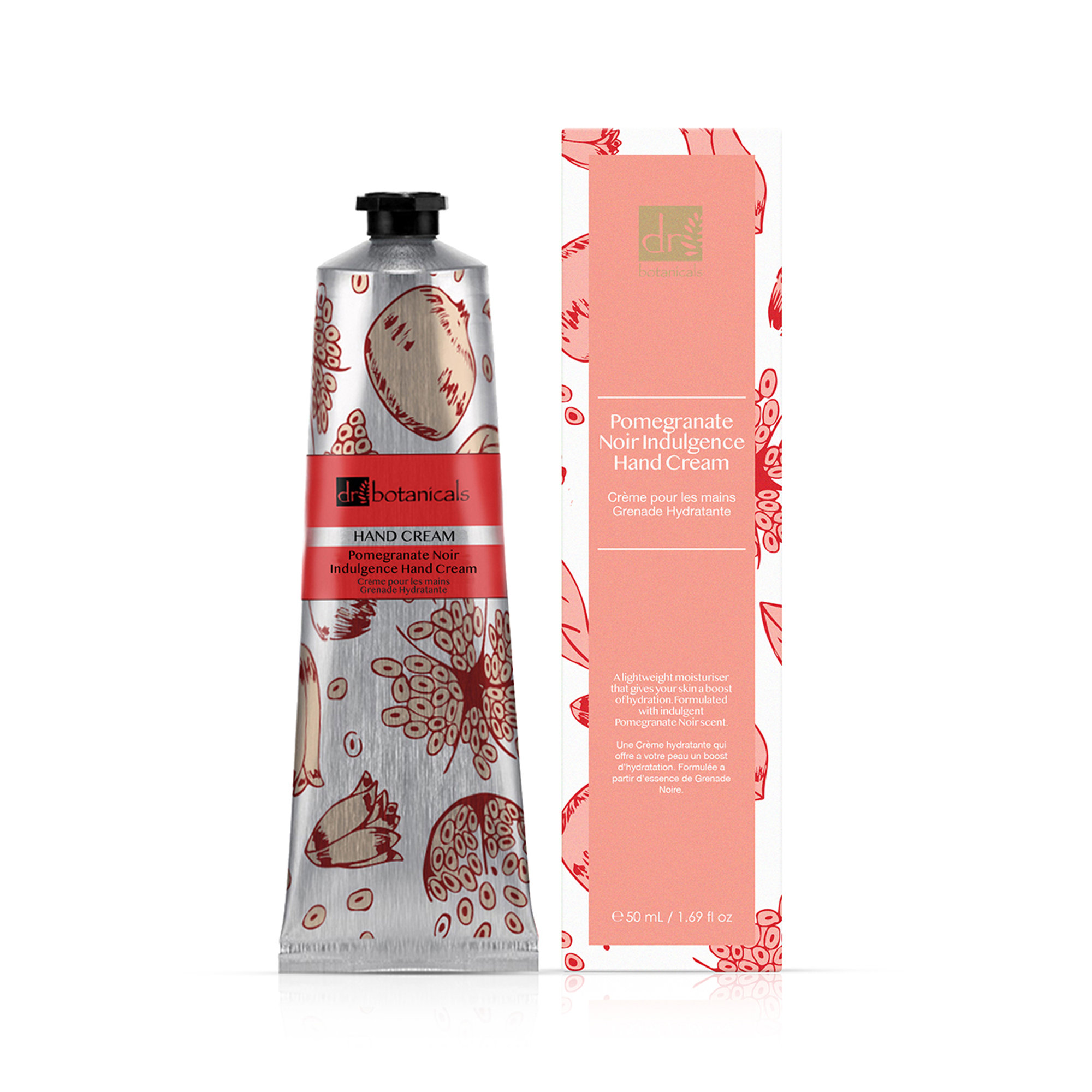 Crema mani Pomegranate Noir Indulgence - 50ml Dr. Botanicals vista2