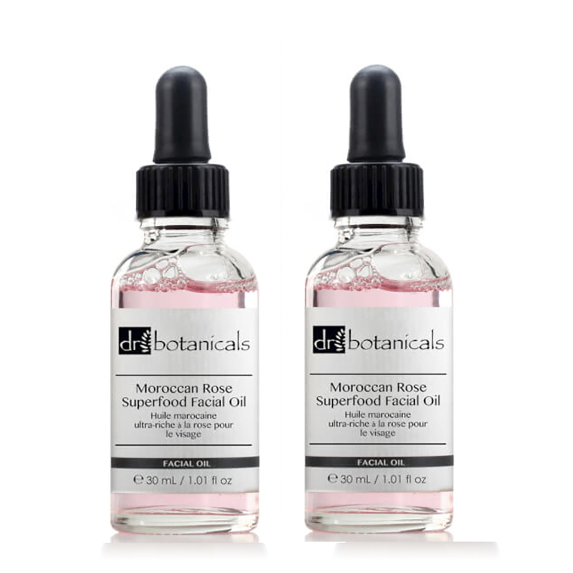Olio per il viso Superfood alla rosa marocchina K2 DB 30 ml x 2  Dr. Botanicals vista2