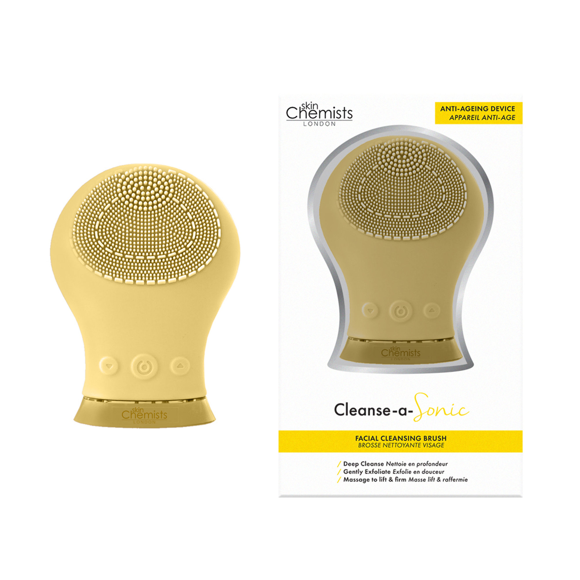Massaggiatore detergente viso in silicone SC Sonic Skin Chemists vista1