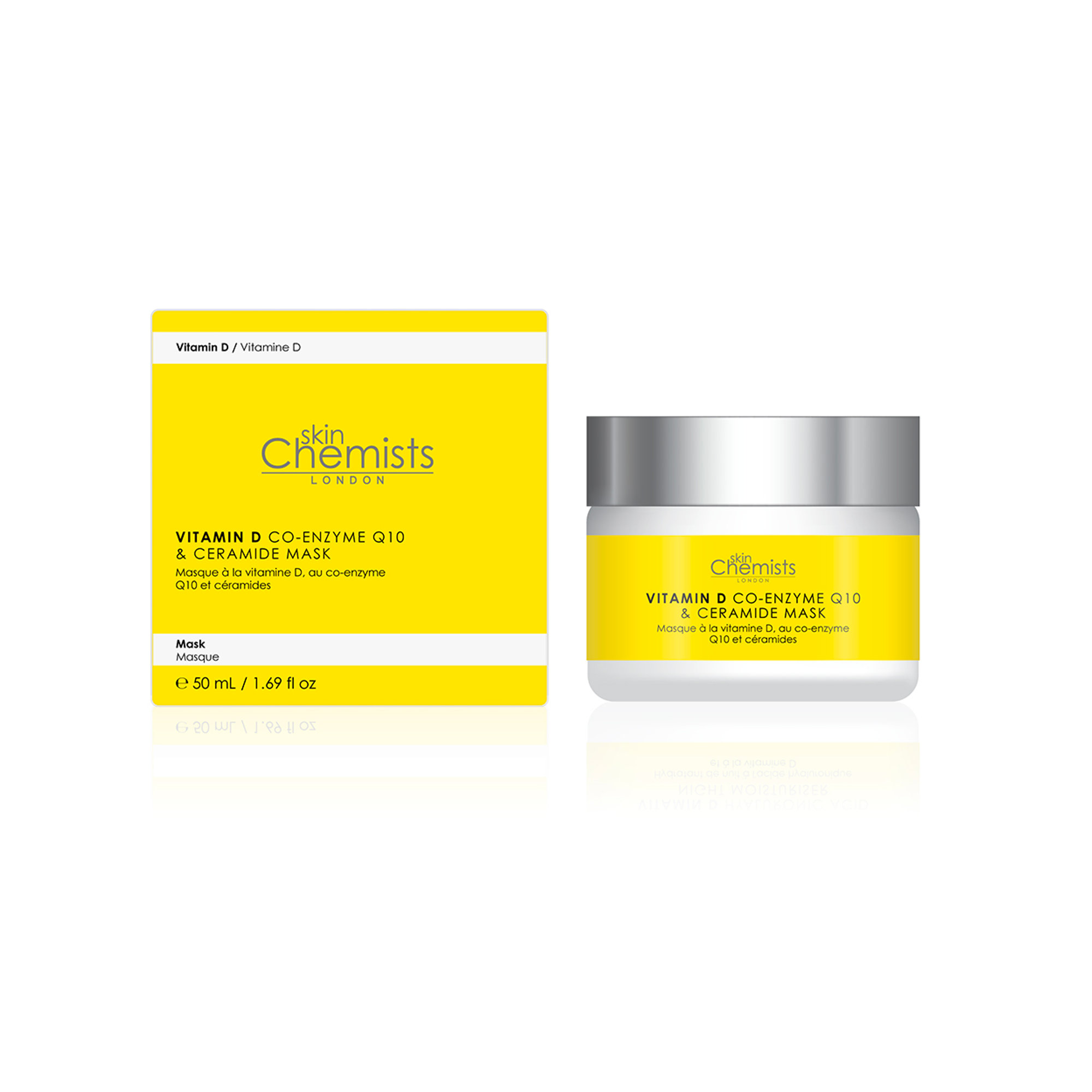 Maschera al coenzima Q10 e alla ceramide alla vitamina D, 60 ml Skin Chemists vista0