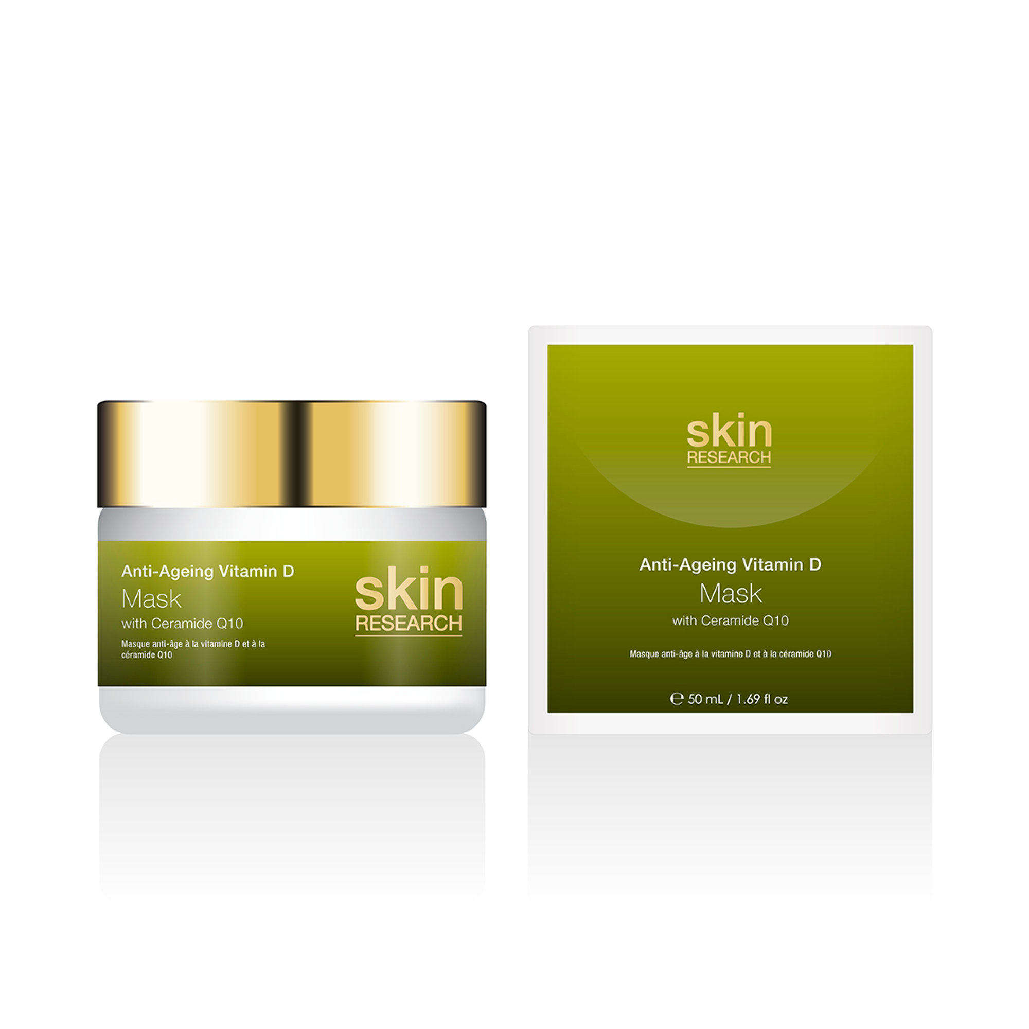 Anti-Aging-Maske mit Vitamin D und Ceramid Q10 Md Formula vista0