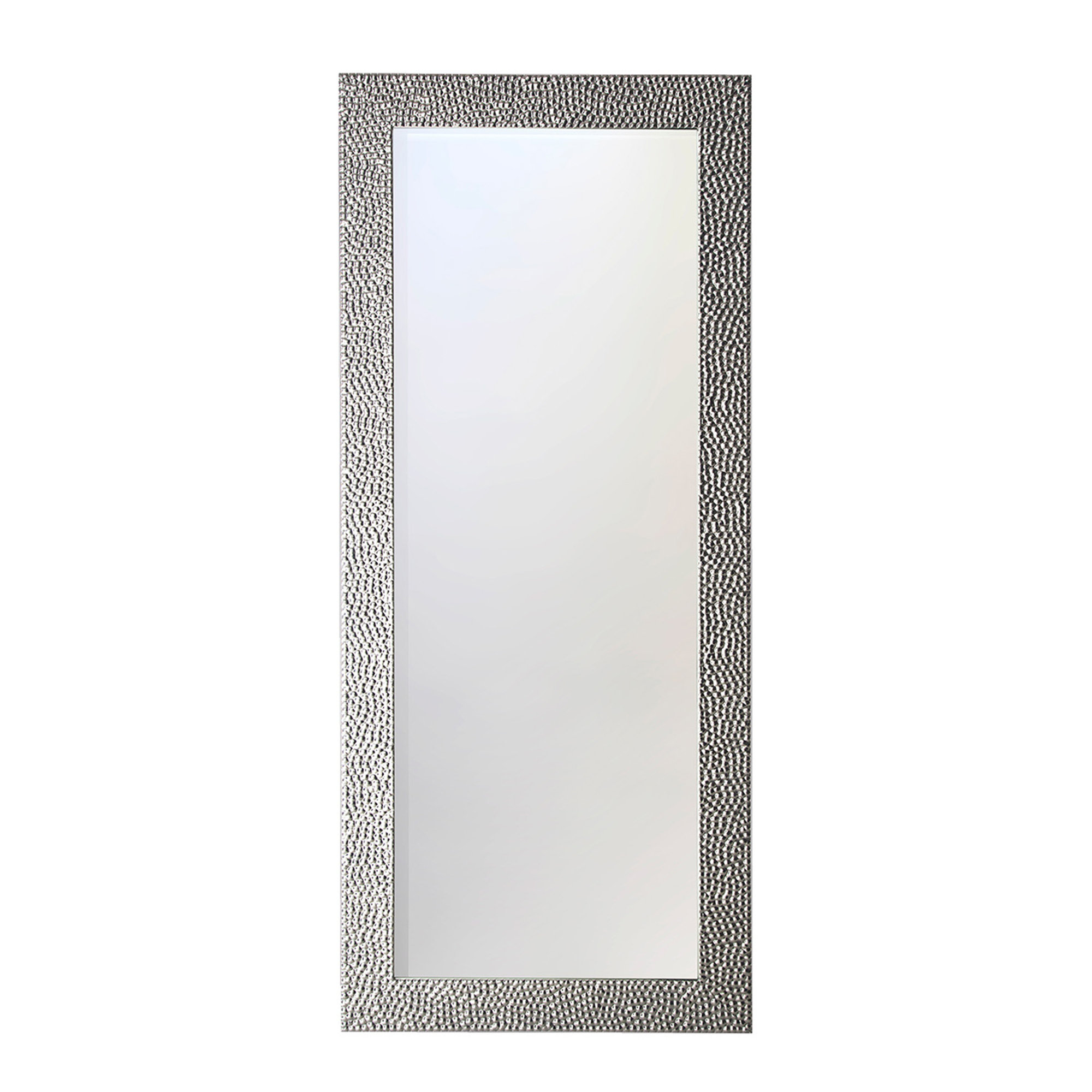 Specchio da parete SUVERETO in LEGNO ARGENTO - 64,5x104,5 D&D vista0