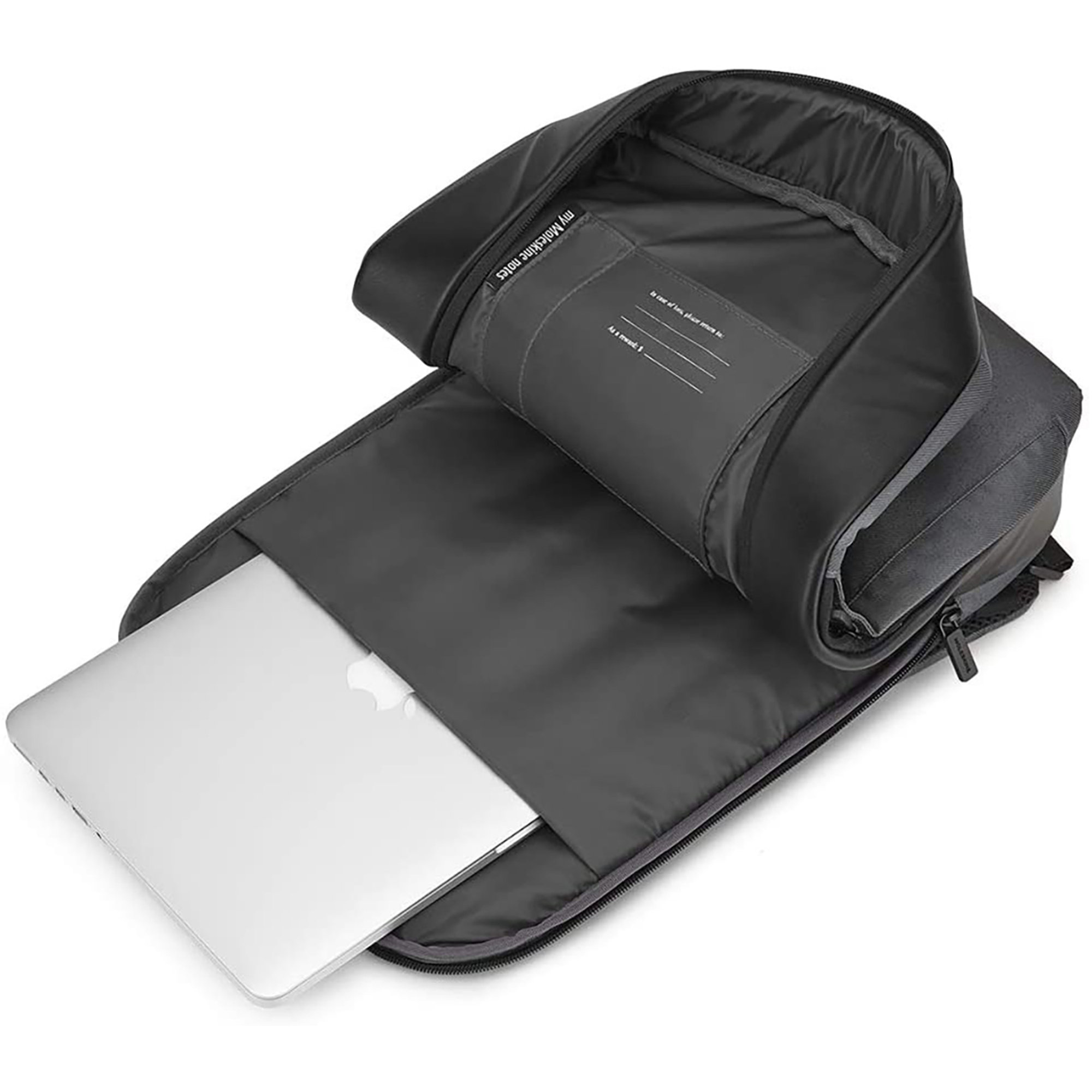 Zaino porta PC 15'' grigio Moleskine vista2
