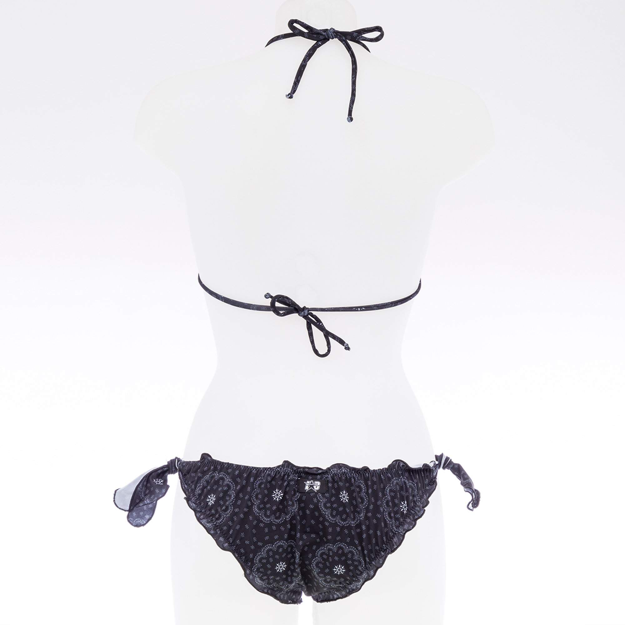 Lab84 bikini bandana nero LAB84 vista1