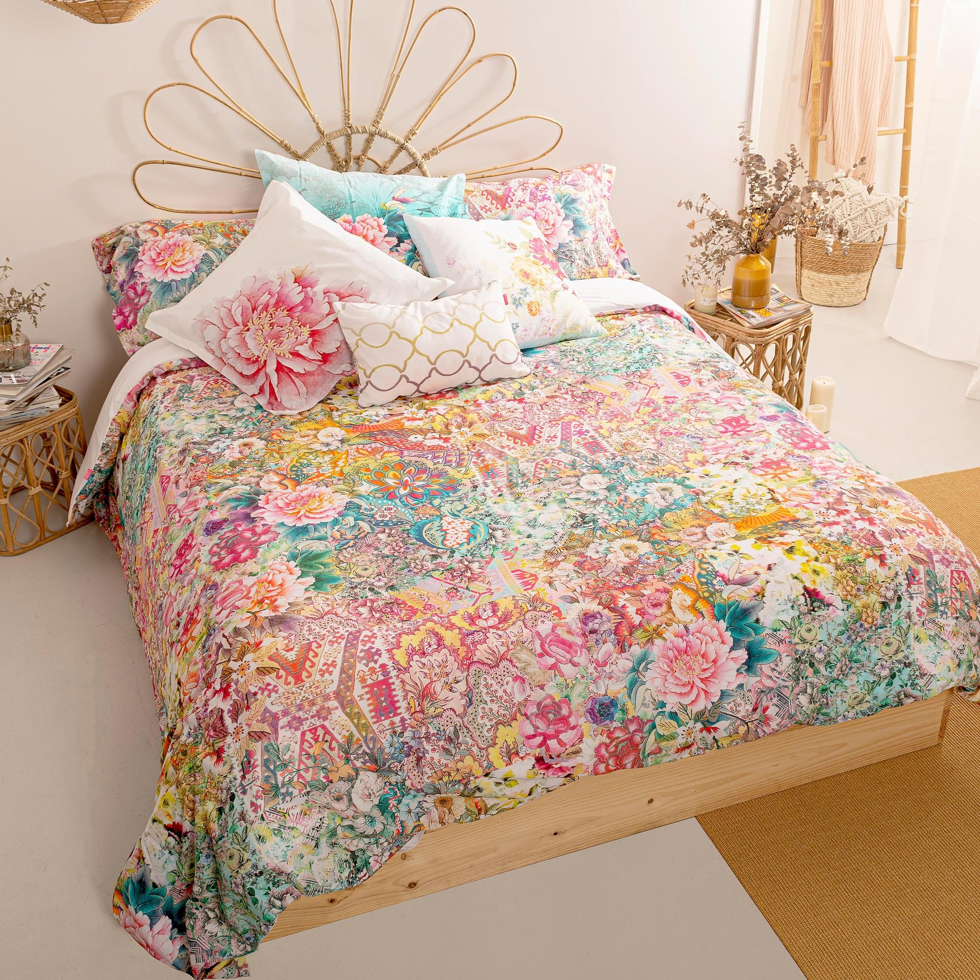Boho Chic Funda Nórdica Cama 180/200 (260x220 Cm) Happy Friday - feed vecchi vista0