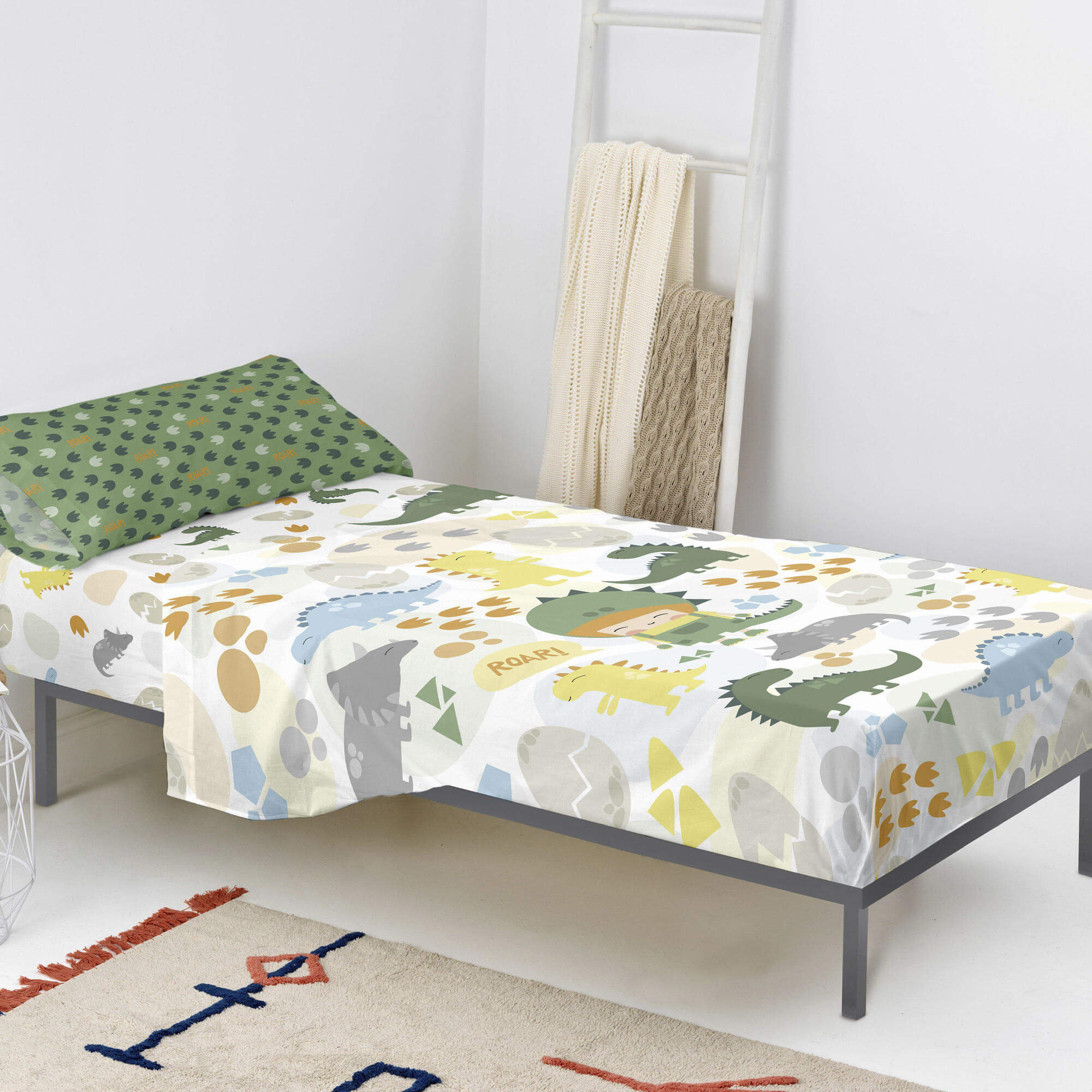 Happydino Parure de lit 80/90 (160 x 270 cm) Happynois vista0