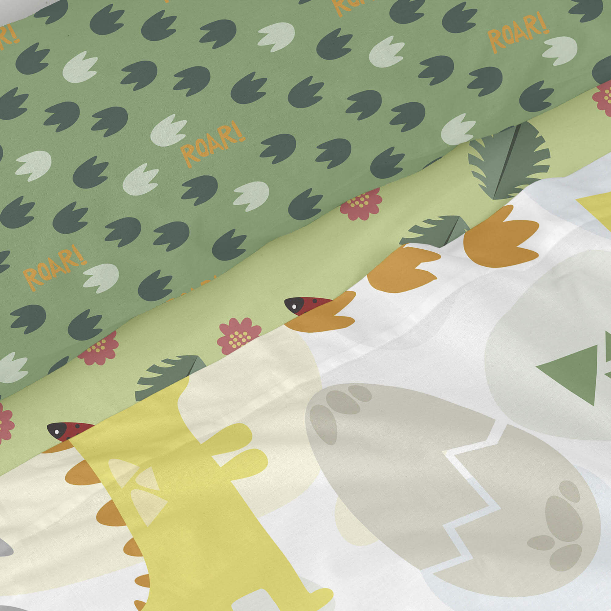 Happydino Parure de lit 80/90 (160 x 270 cm) Happynois vista2