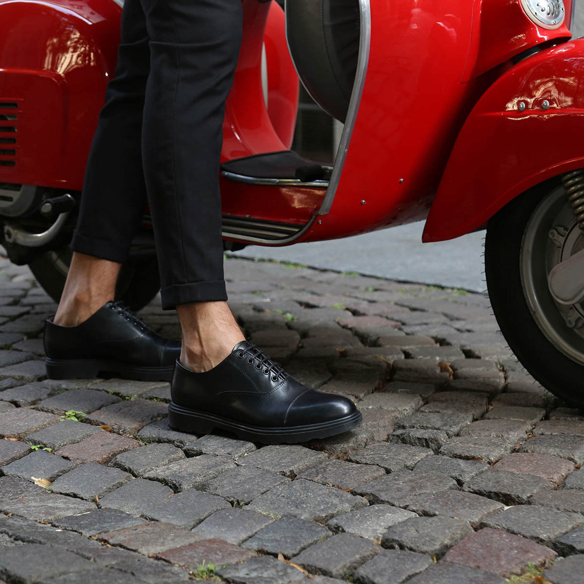 Scarpe Stringate Marrone Uomo Duca di Morrone vista1