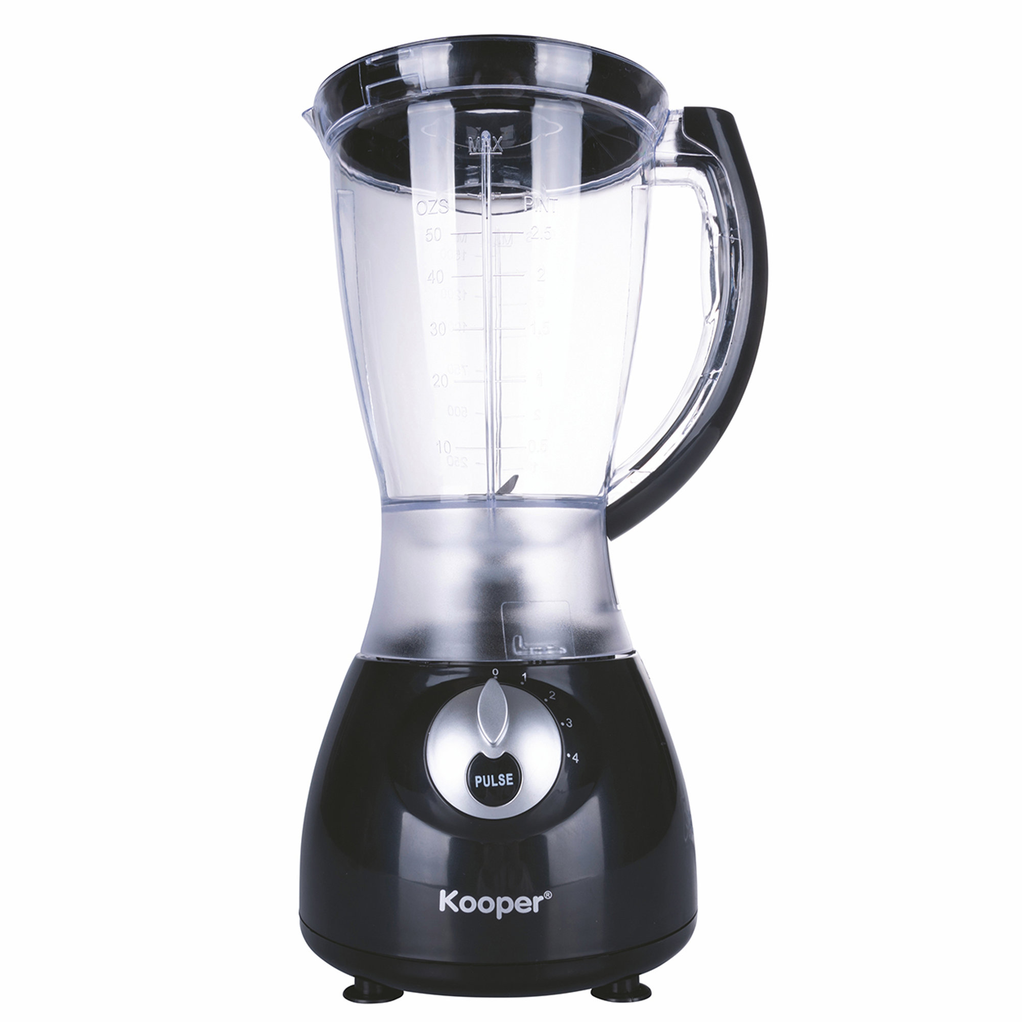 Frullatore 350W 4 velocita' nero Kooper vista1