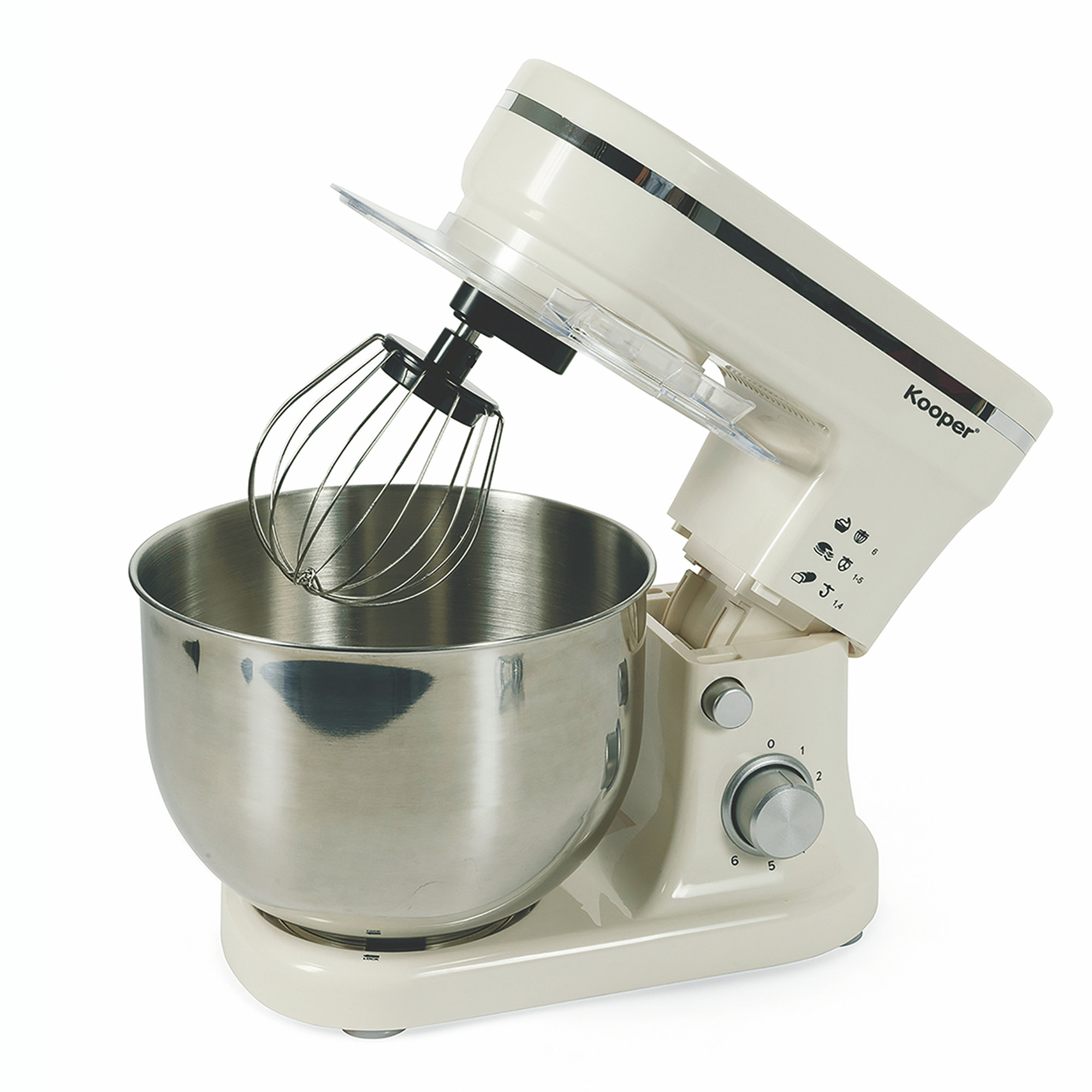 Planetaria 1200W 5l 6 vel. avorio Kooper vista1