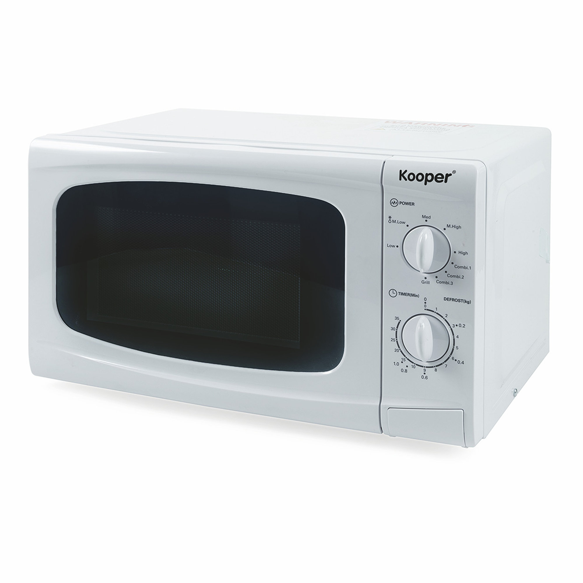 Forno a microonde 22l bianco 700W Kooper vista1