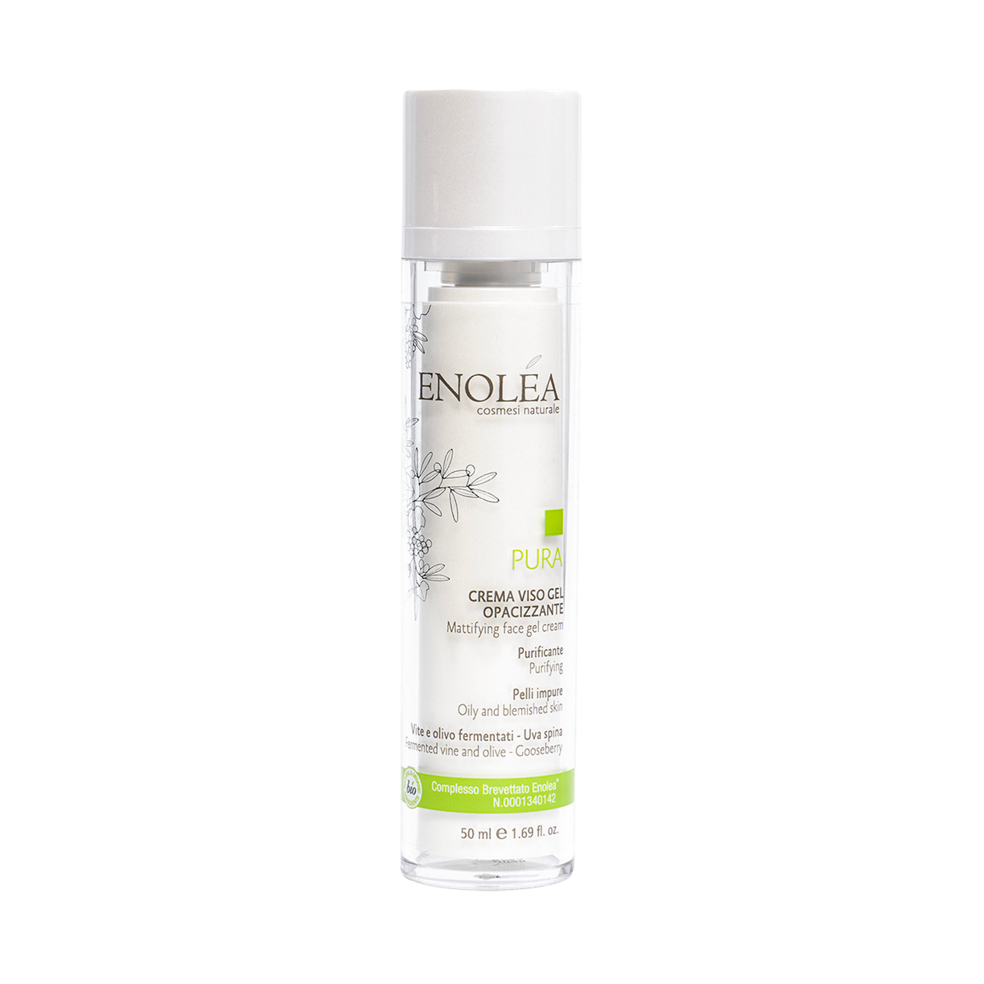 Crema gel opacizzante PURA - 50 ml Enolea vista0