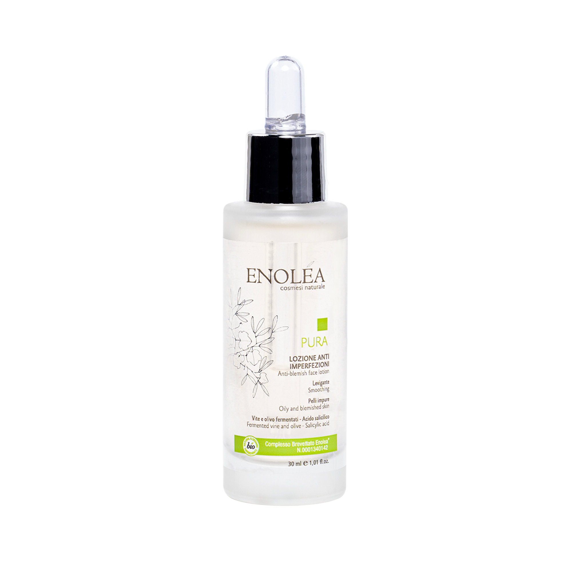 Lozione viso anti imperfezioni PURA - 30 ml Enolea vista0