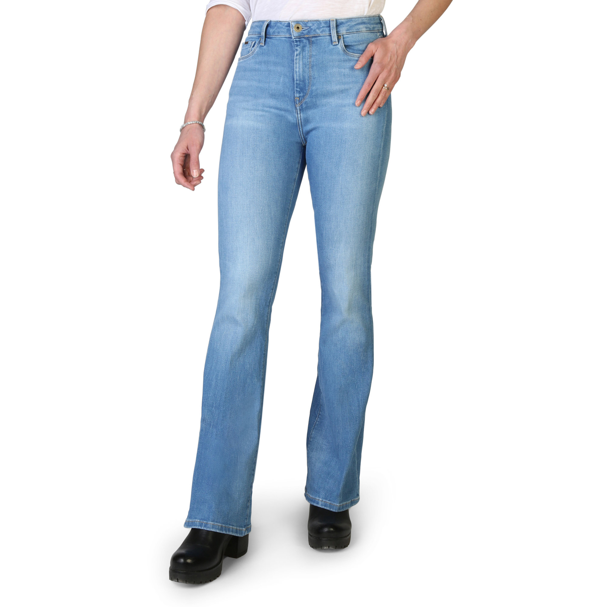 Jeans Blu Donna Pepe Jeans vista0