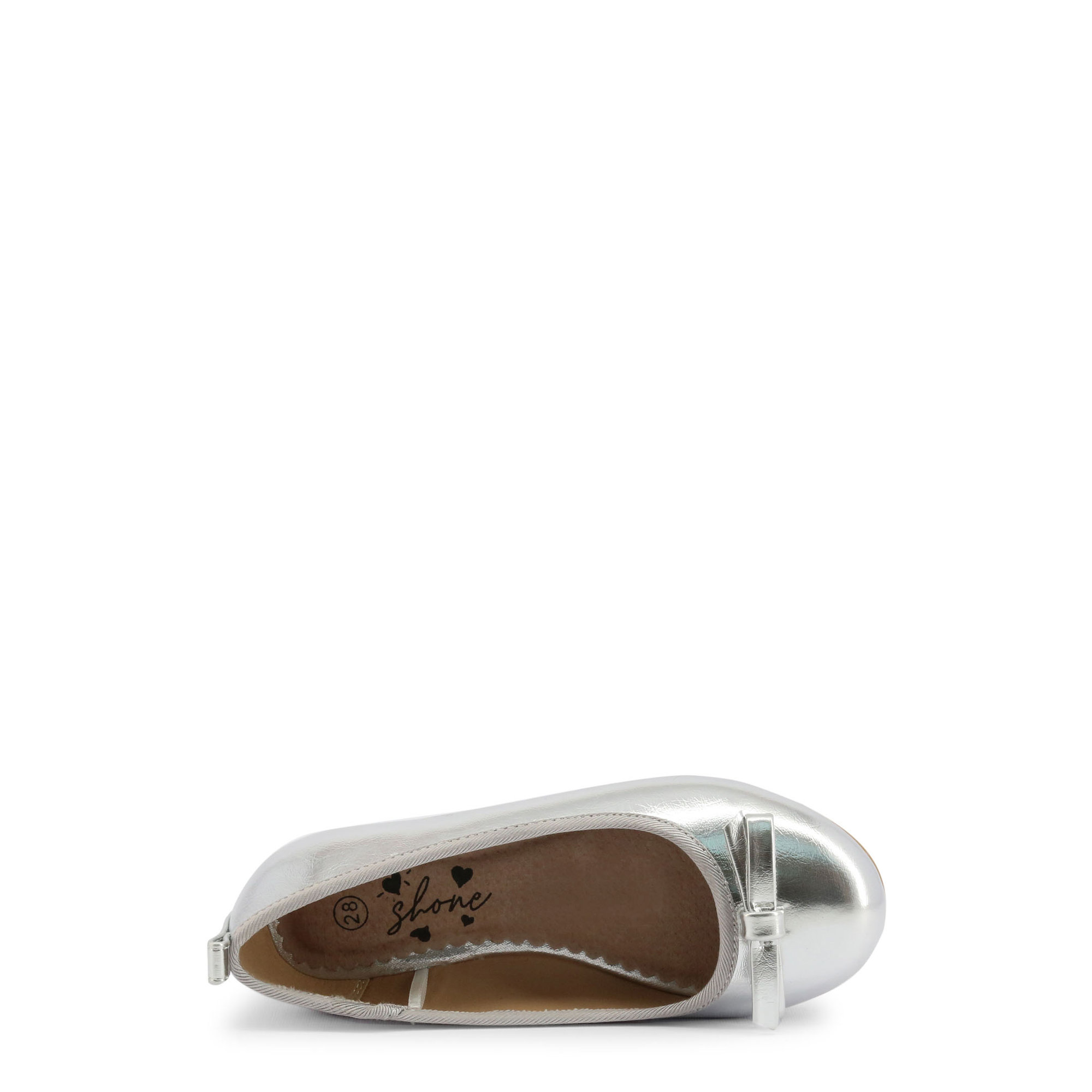 Ballerine Grigio Bambina Shone vista2