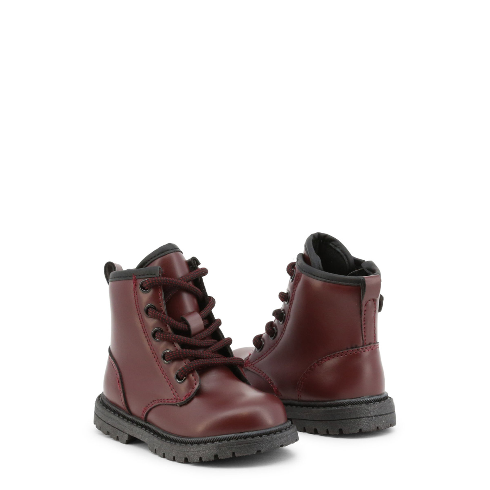 Stivaletti Rosso Bambina Shone vista1