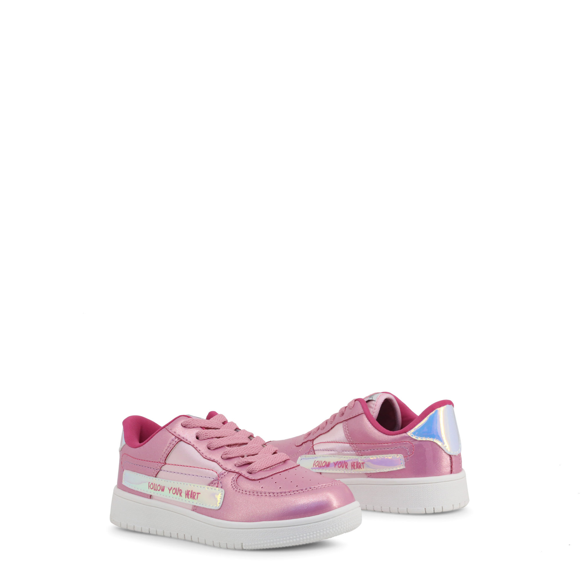 Sneakers Rosa Bambina Shone vista2
