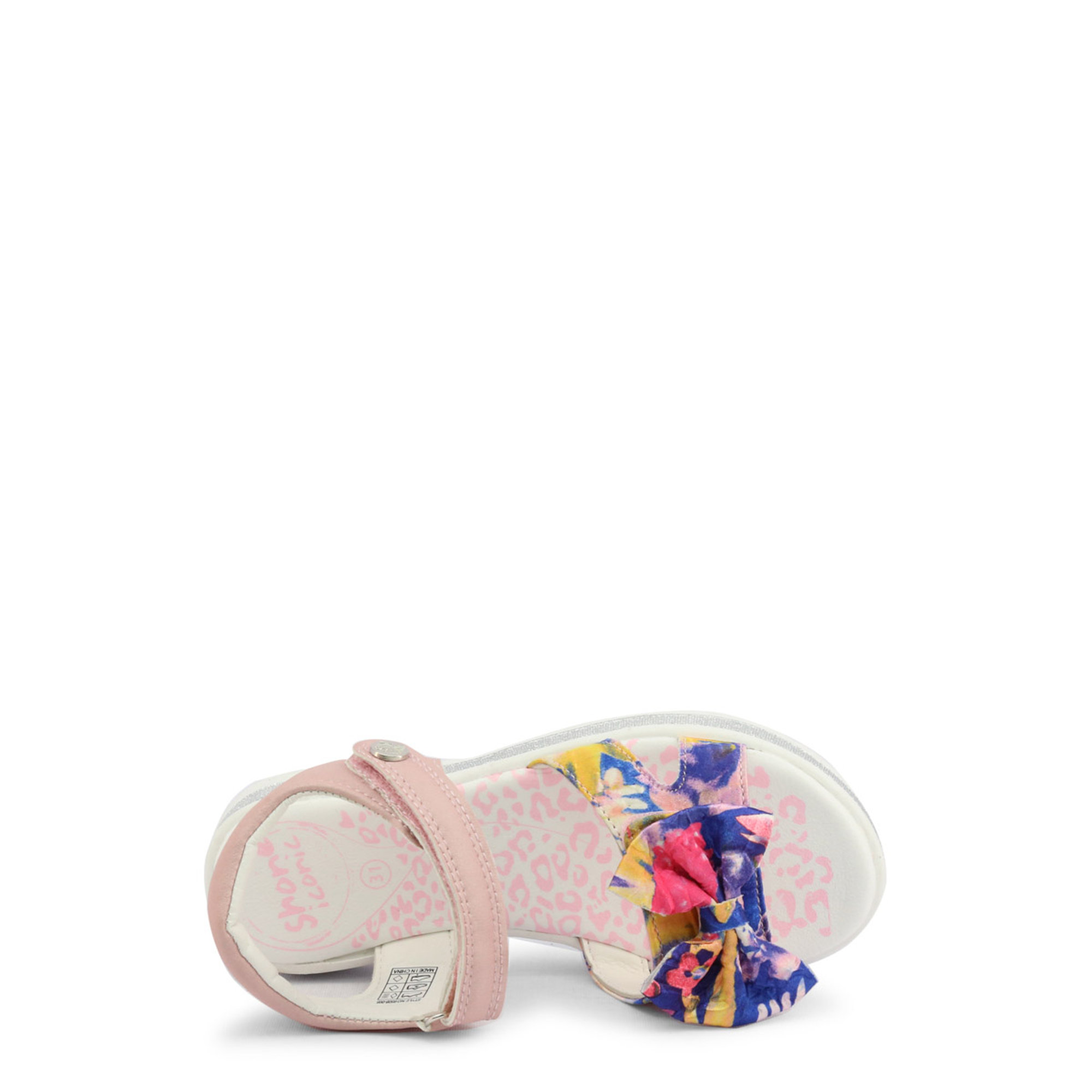 Sandali Rosa Bambina Shone vista2