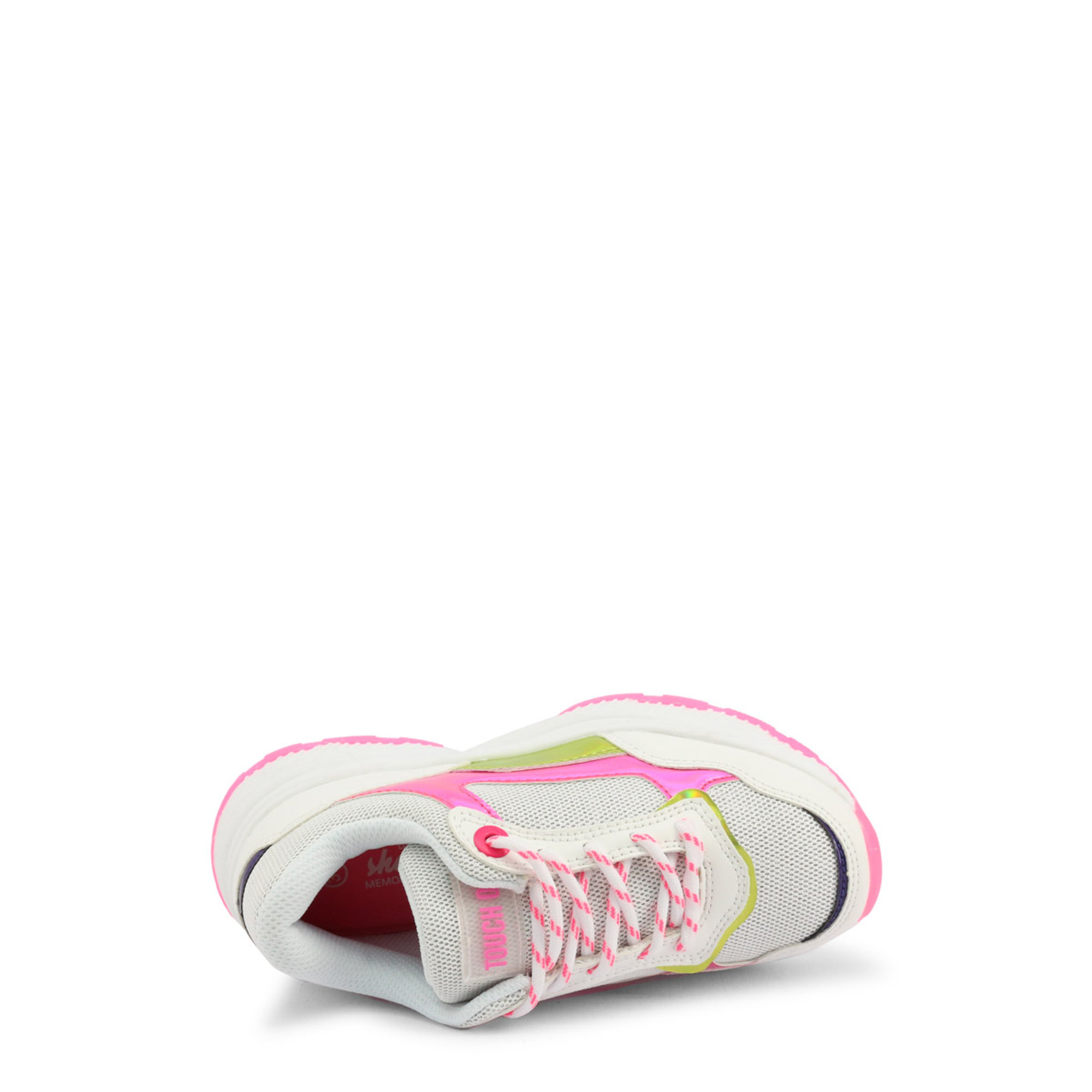 Sneakers Bianco Bambina Shone vista2